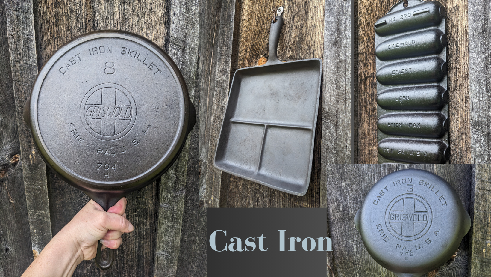 Before and After DIY cast iron storage made by my husband.Our friend  neighbor helped him and let him used his tools 😍😇 : r/castiron