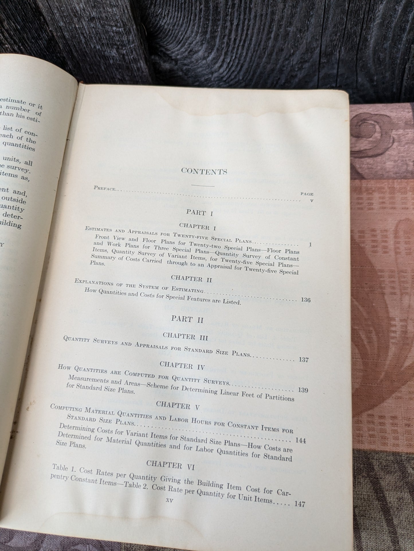 A Complete System for Estimating the Quantities and Costs of Frame and Brick Houses by Alfred Donley. 1926 First Edition