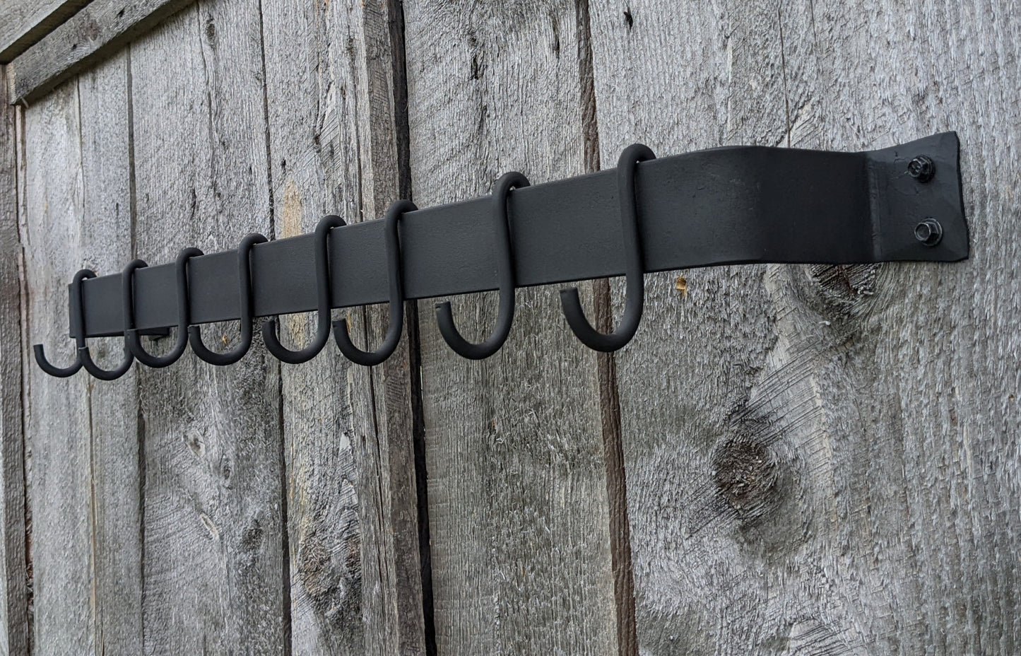 Custom 54" Smooth Pot Rack with 3/16" Hooks