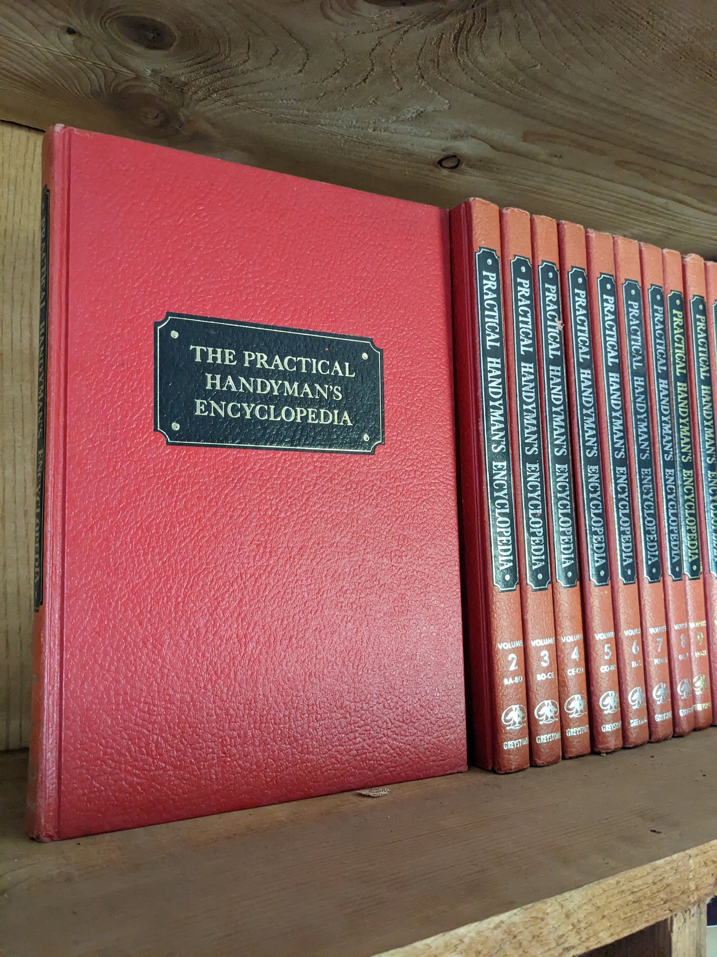 Complete Set The Practical Handyman's Encyclopedia, 1965 Illustrated 22 Volumes