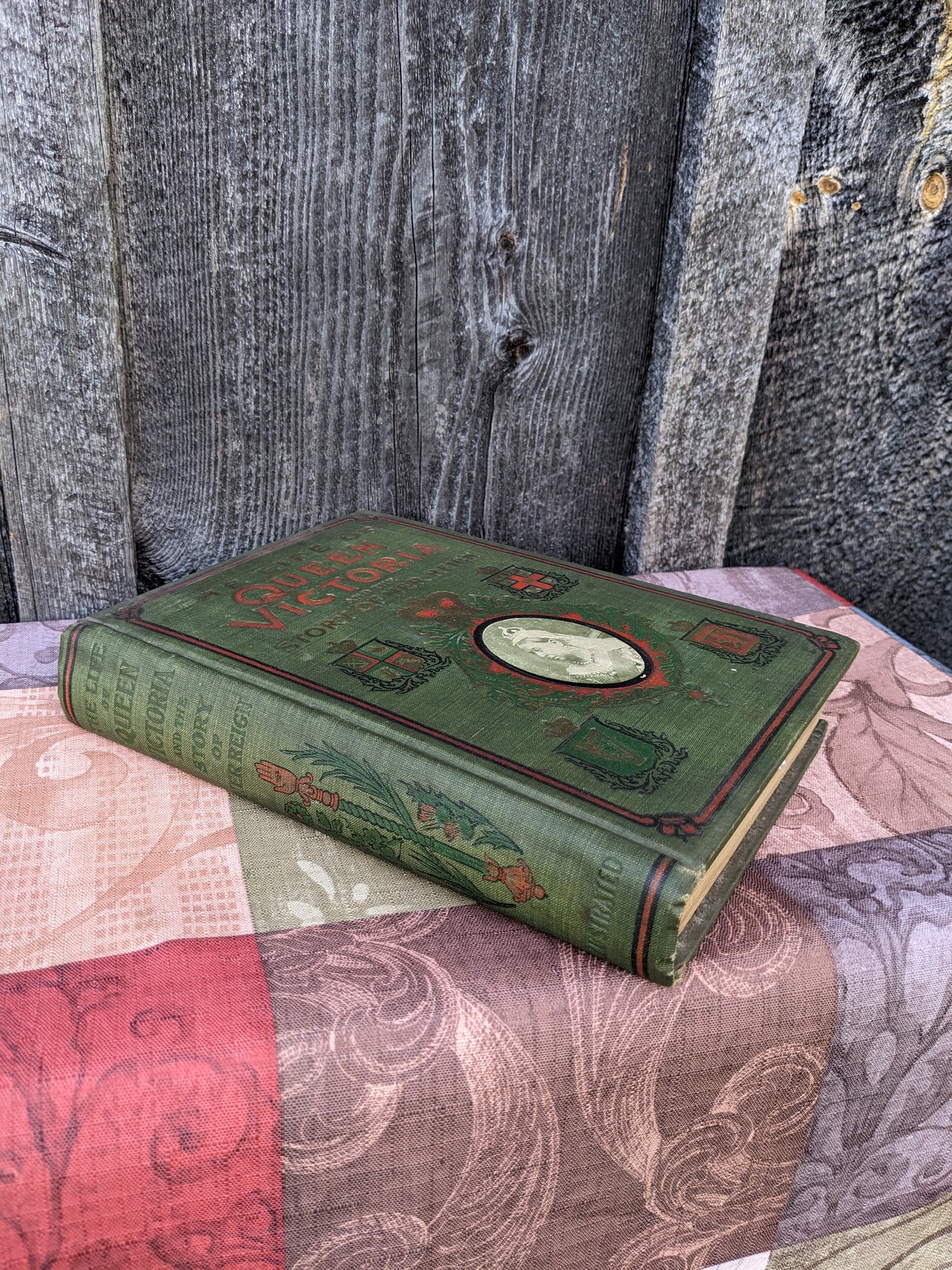 The Life of Queen Victoria and the Story of Her Reign, 1901 First Edition by Charles Morris