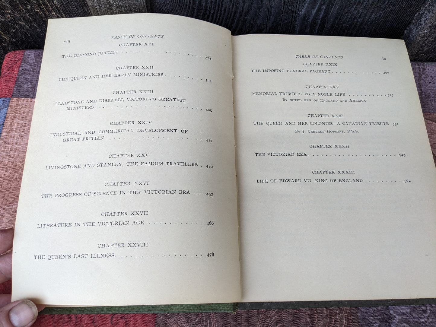 The Life of Queen Victoria and the Story of Her Reign, 1901 First Edition by Charles Morris