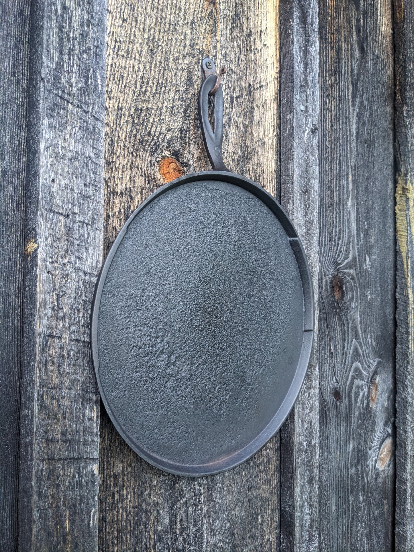 Antique Cast Iron Griddle, Size #9- Great for Pancakes!