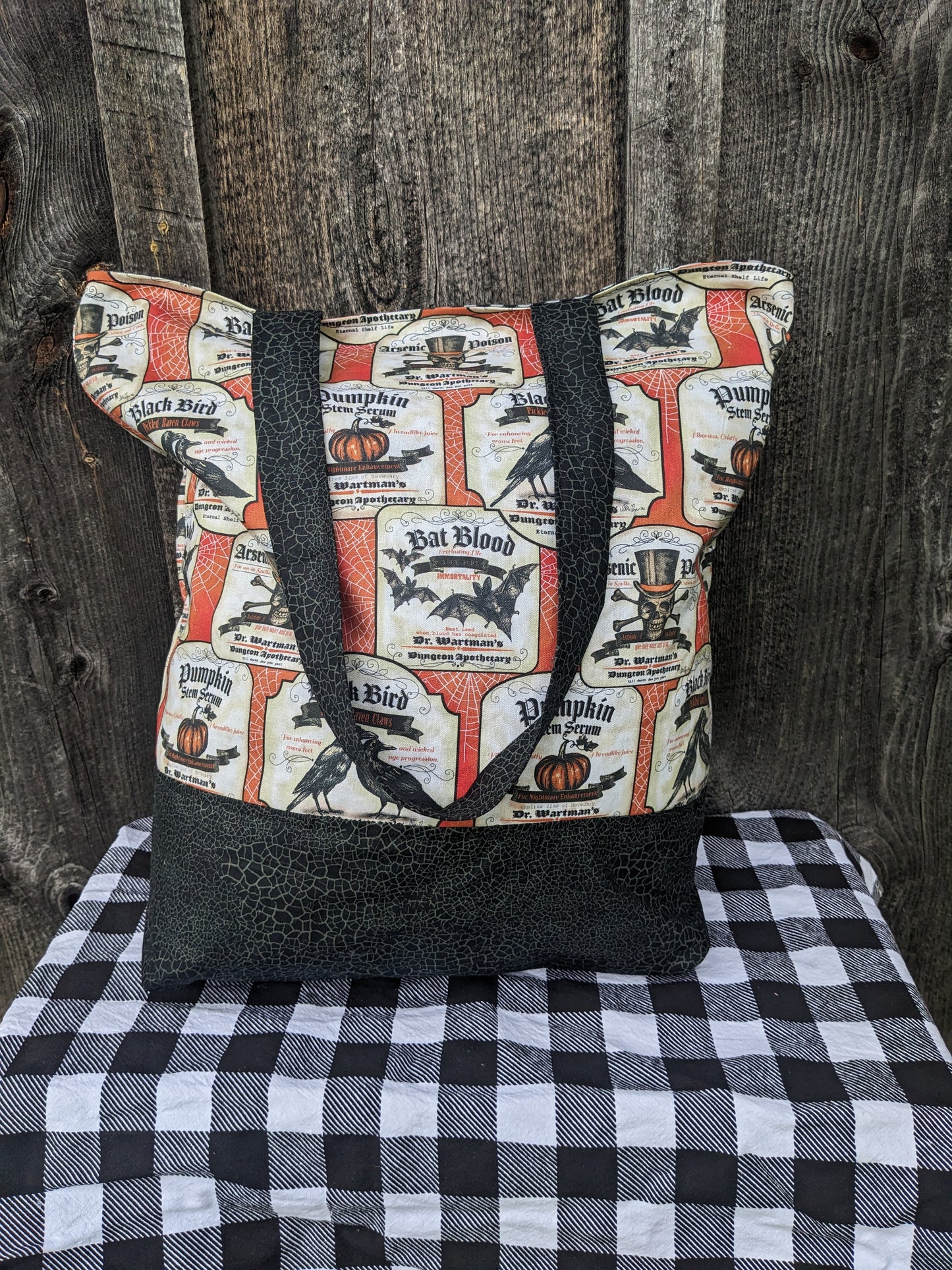 Spooky Apothecary Tote