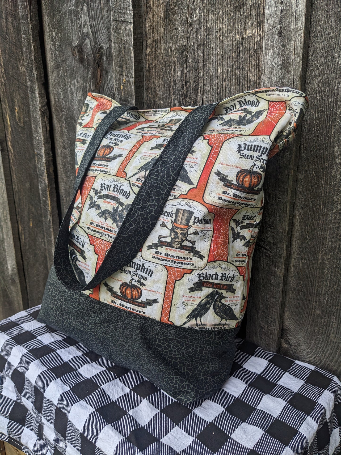 Spooky Apothecary Tote