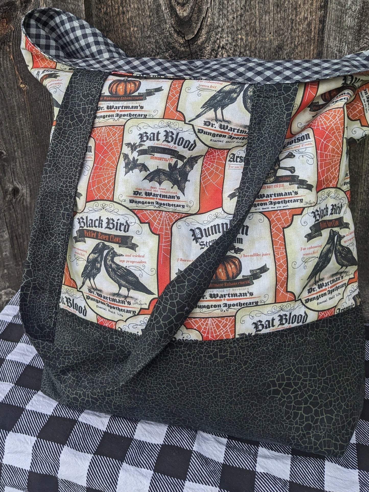 Spooky Apothecary Tote