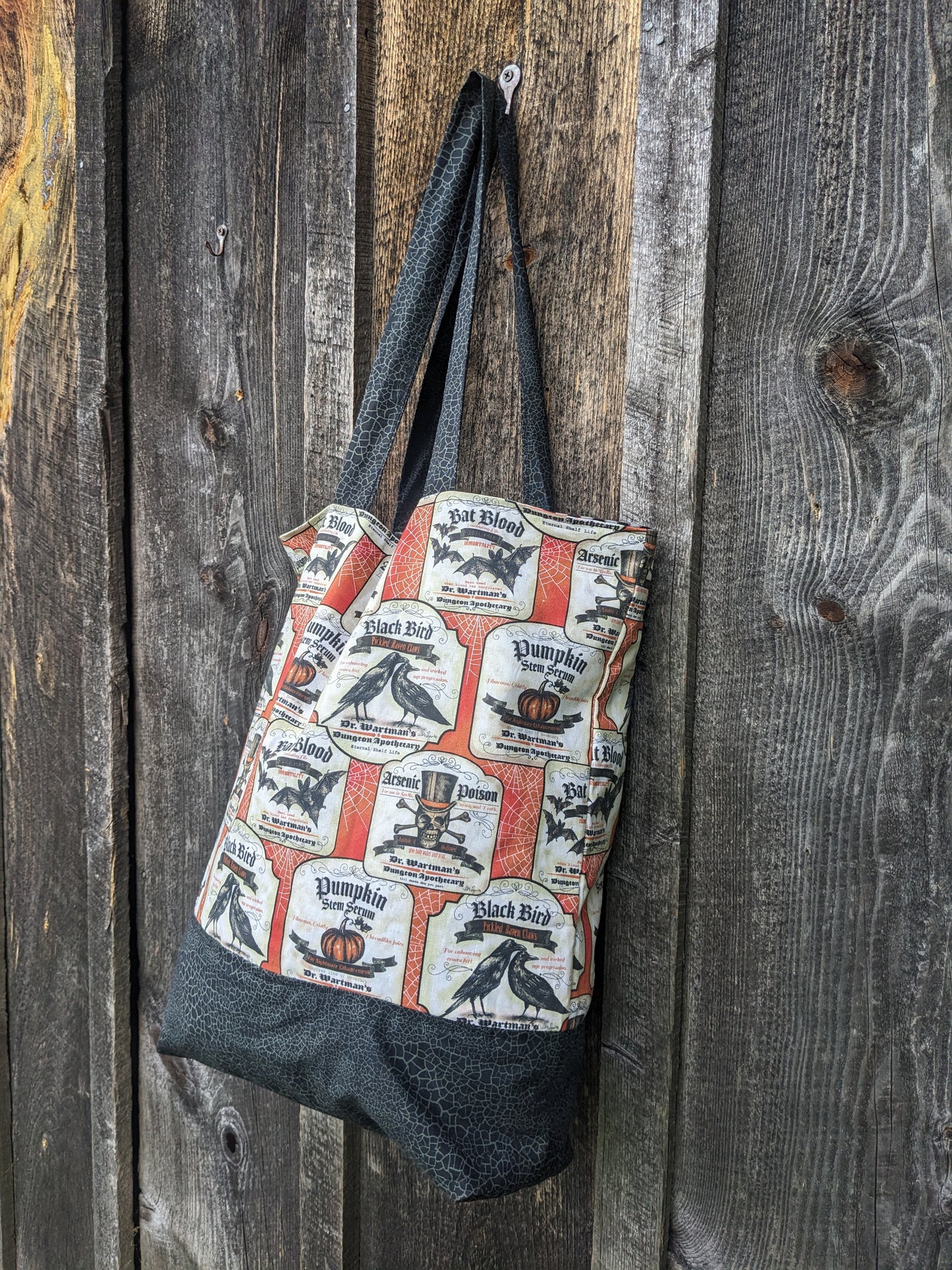 Spooky Apothecary Tote