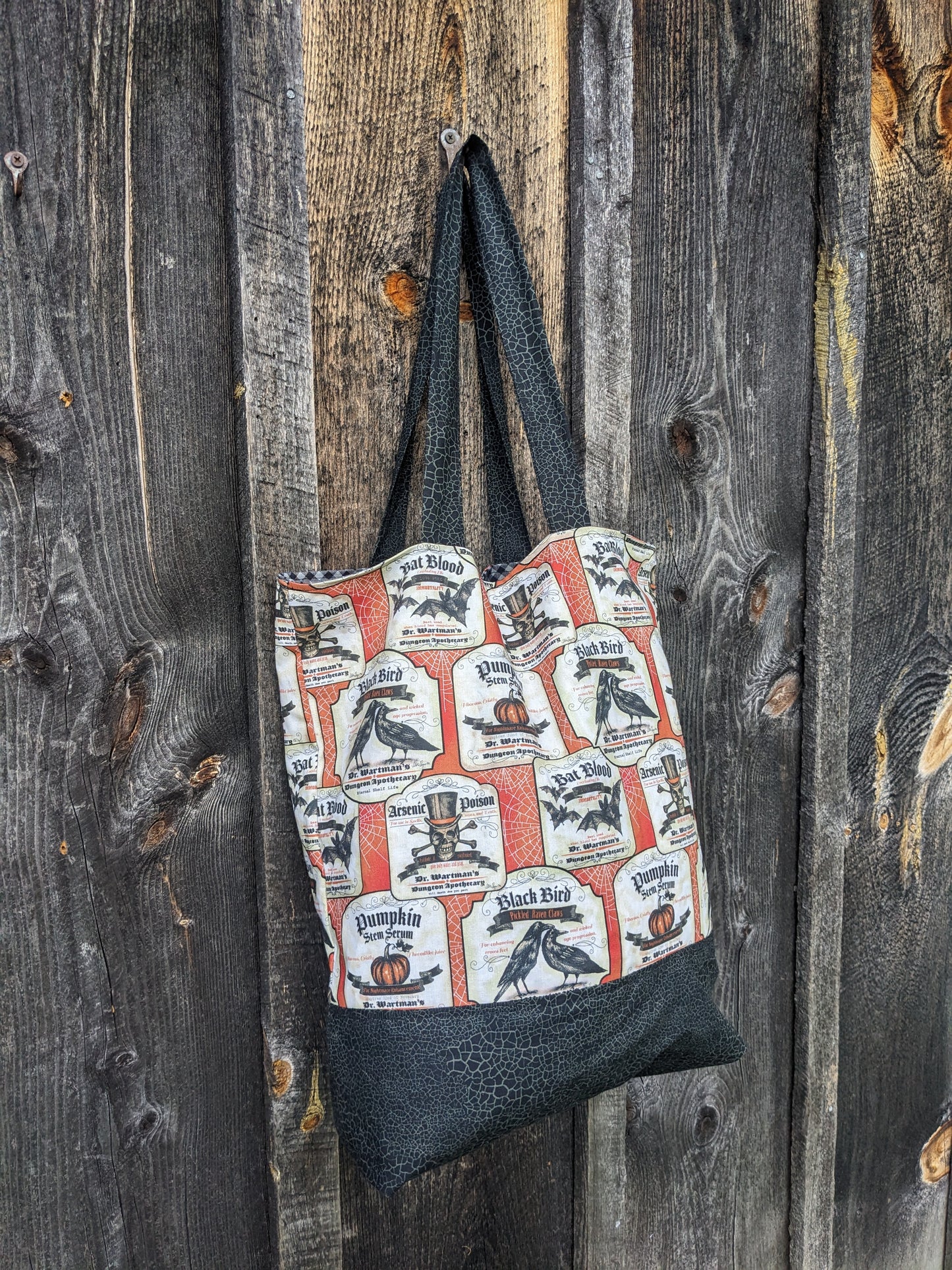 Spooky Apothecary Tote