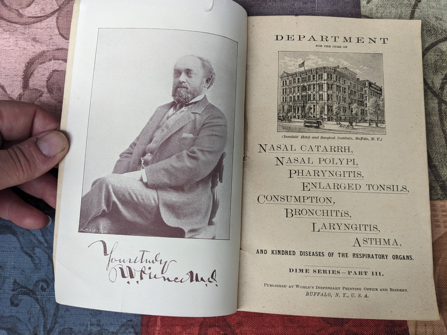 World's Dispensary Dime Series 1894: Diseases of the Respiratory Organs
