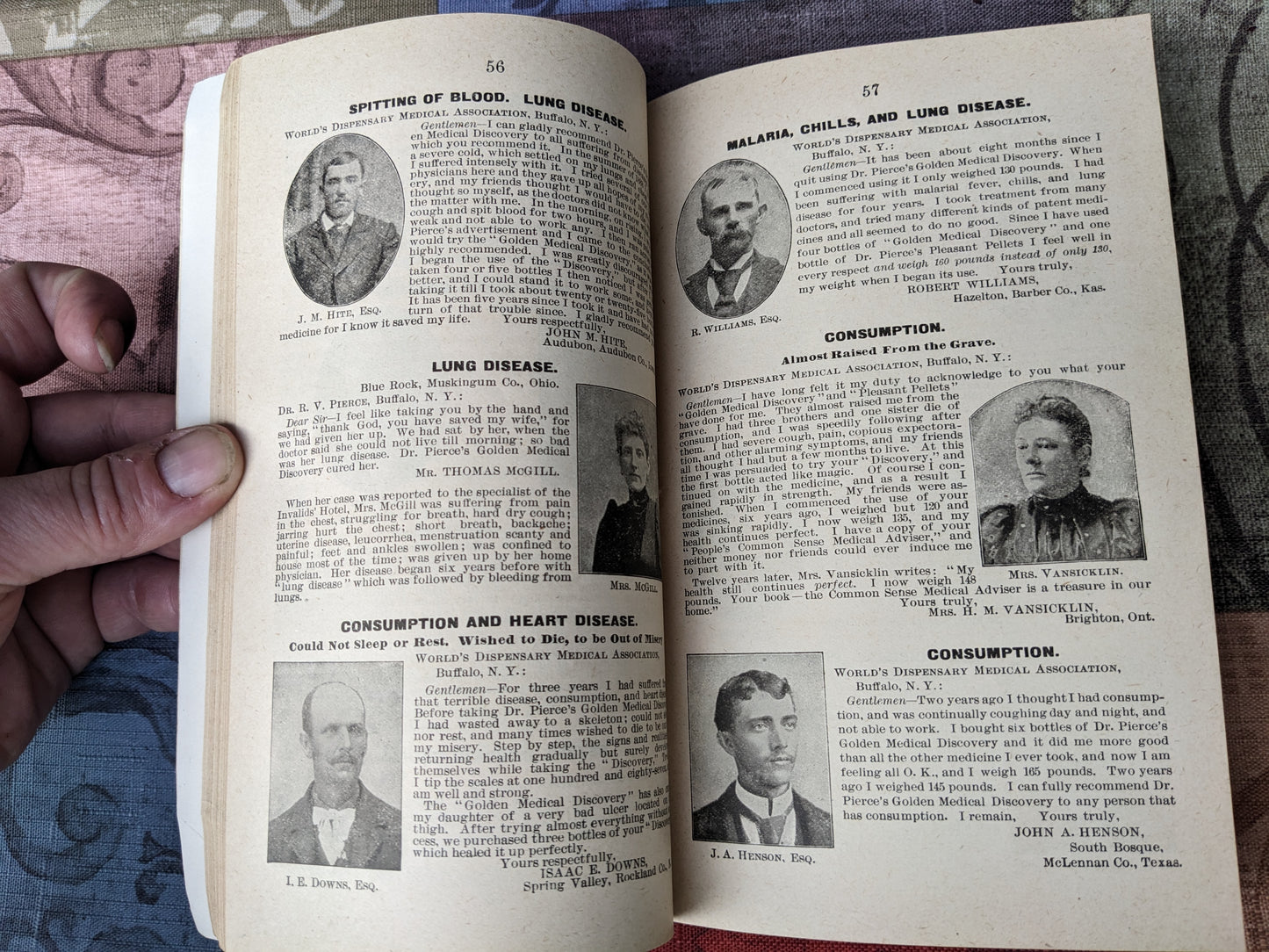 World's Dispensary Dime Series 1894: Diseases of the Respiratory Organs