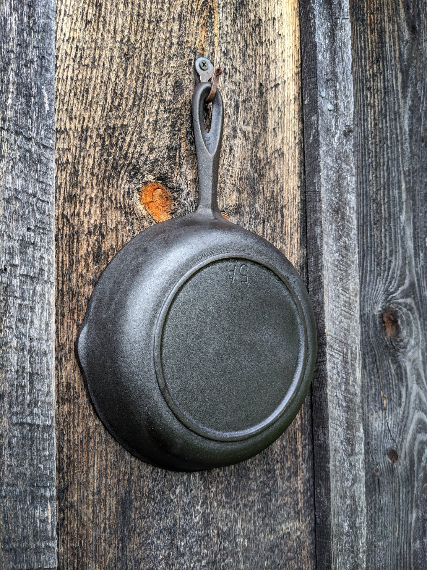 Vintage BSR Red Mountain #5 Cast Iron Skillet