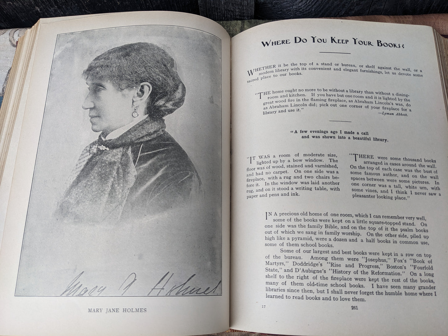 Home Sweet Home, A Book to Help Us Make A Good Home and Be Happy In It, 1905