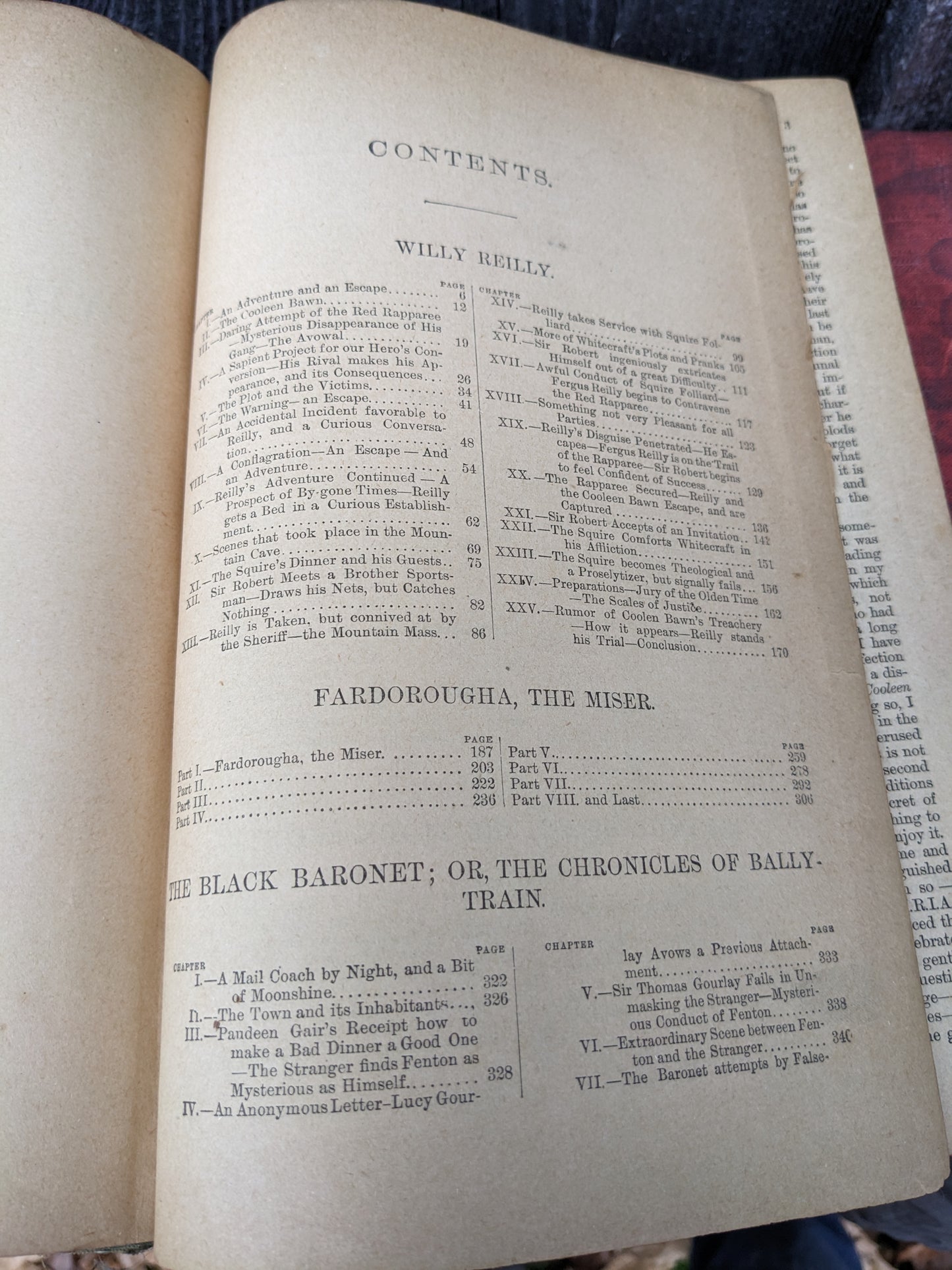 Collier's Unabridged Edition of The Works of William Carleton, Volume I, 1890 Collection
