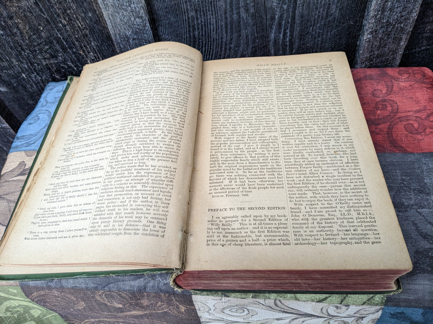 Collier's Unabridged Edition of The Works of William Carleton, Volume I, 1890 Collection