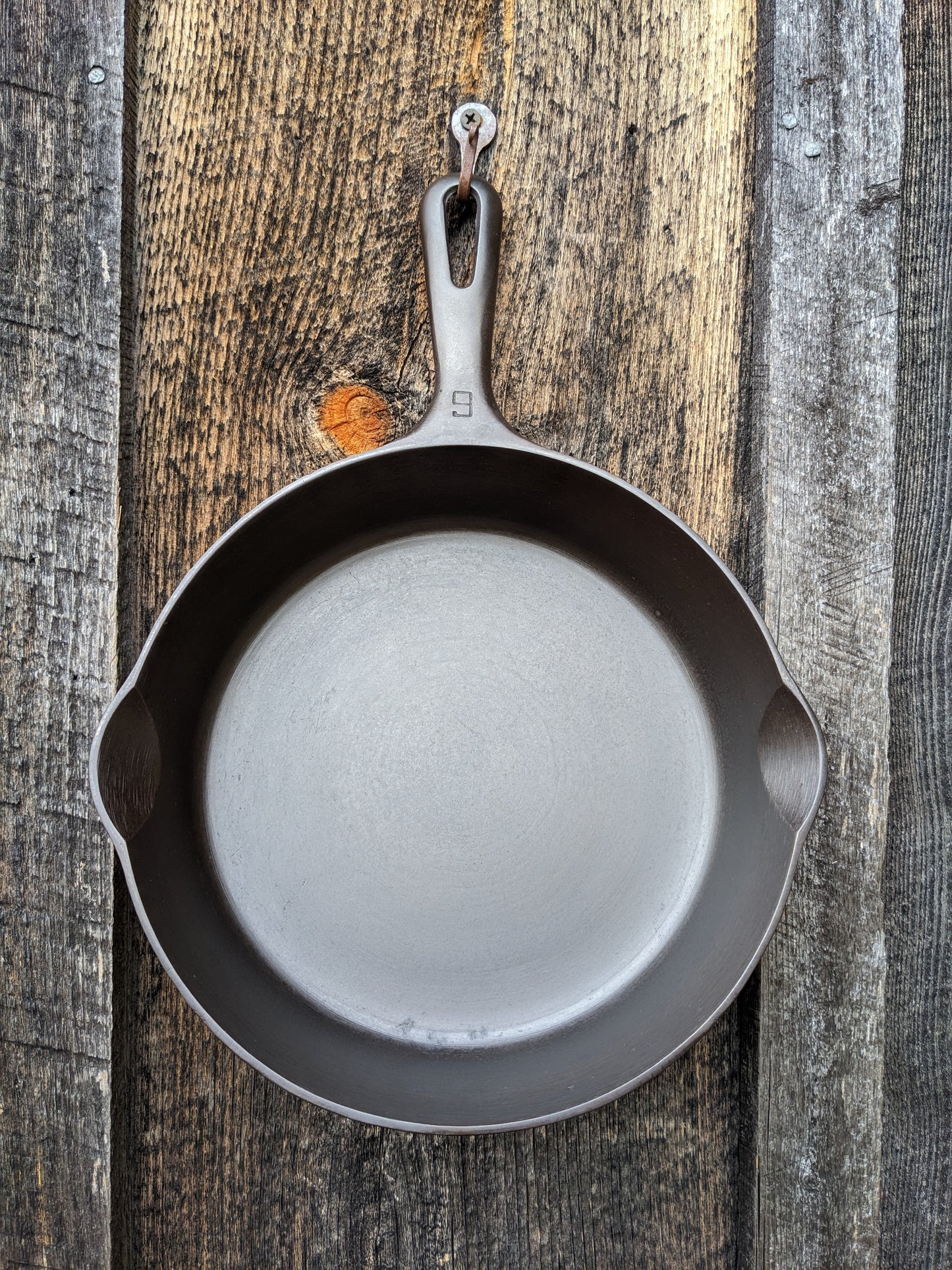 Griswold Small Block Logo #6 Cast Iron Skillet with Late Handle