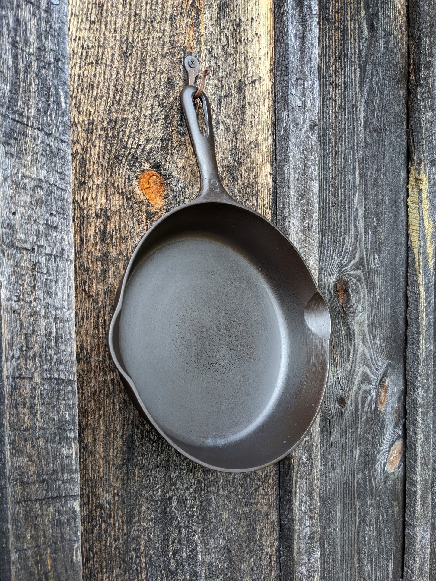 Griswold Small Block Logo #6 Cast Iron Skillet with Late Handle