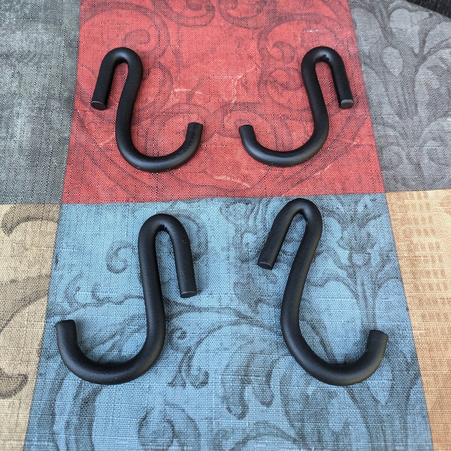 Set of Extra Standard Hooks for Pot Racks. Heavy Duty Movable Hooks