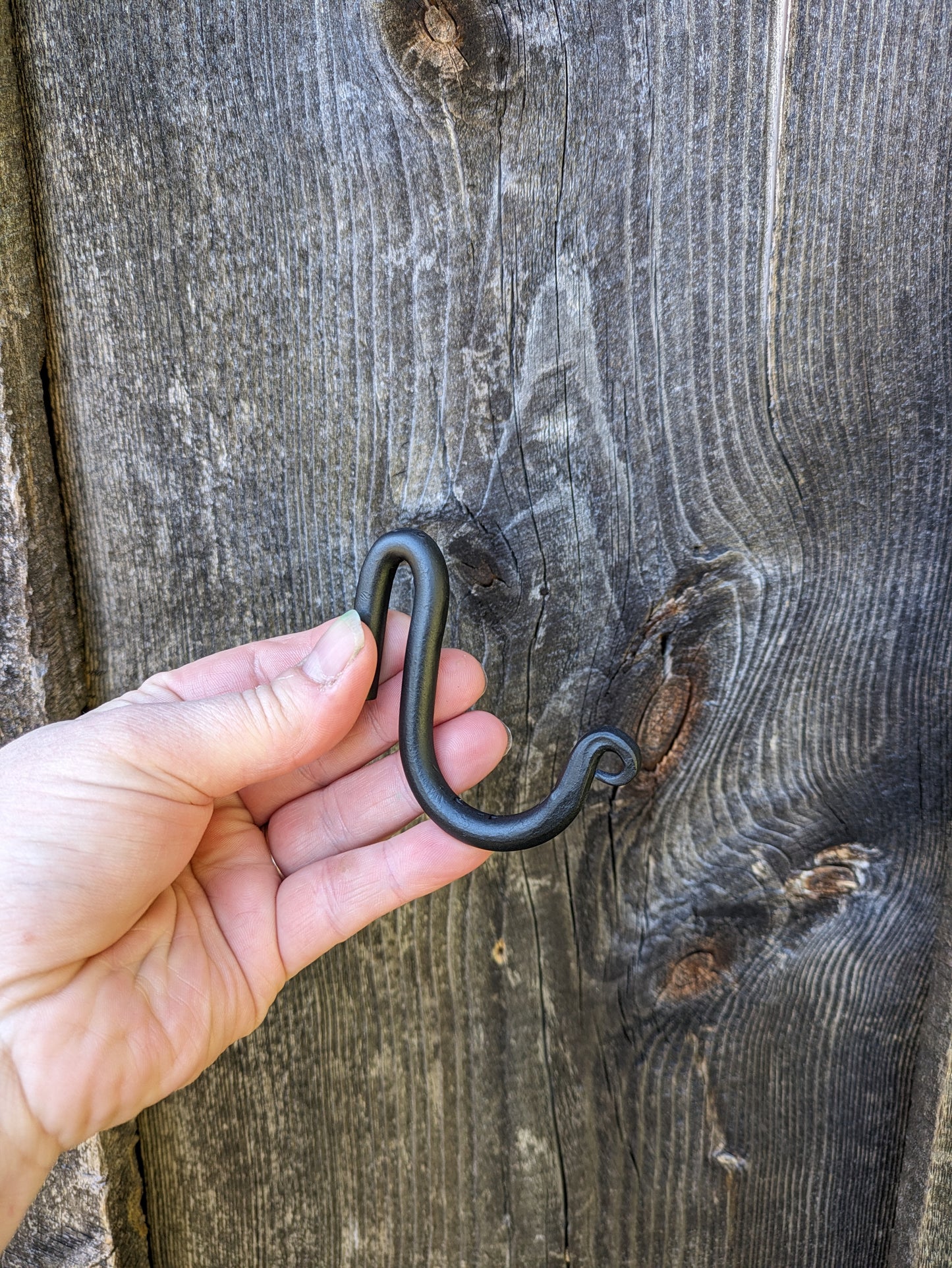 Extra Scroll Hooks for Pot Racks- Hand Forged Sturdy Movable Hooks