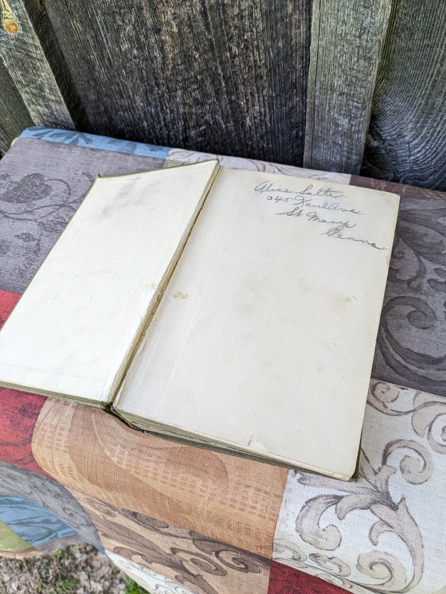 Antique edition of The Modern World from Charlemagne to the Present Time, by Betten and Kaufmann