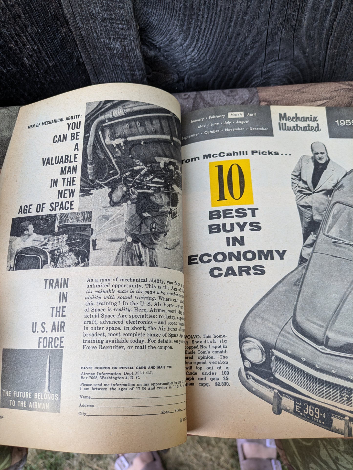 Mechanix Illustrated Magazines 1959 Full Year Set of 12