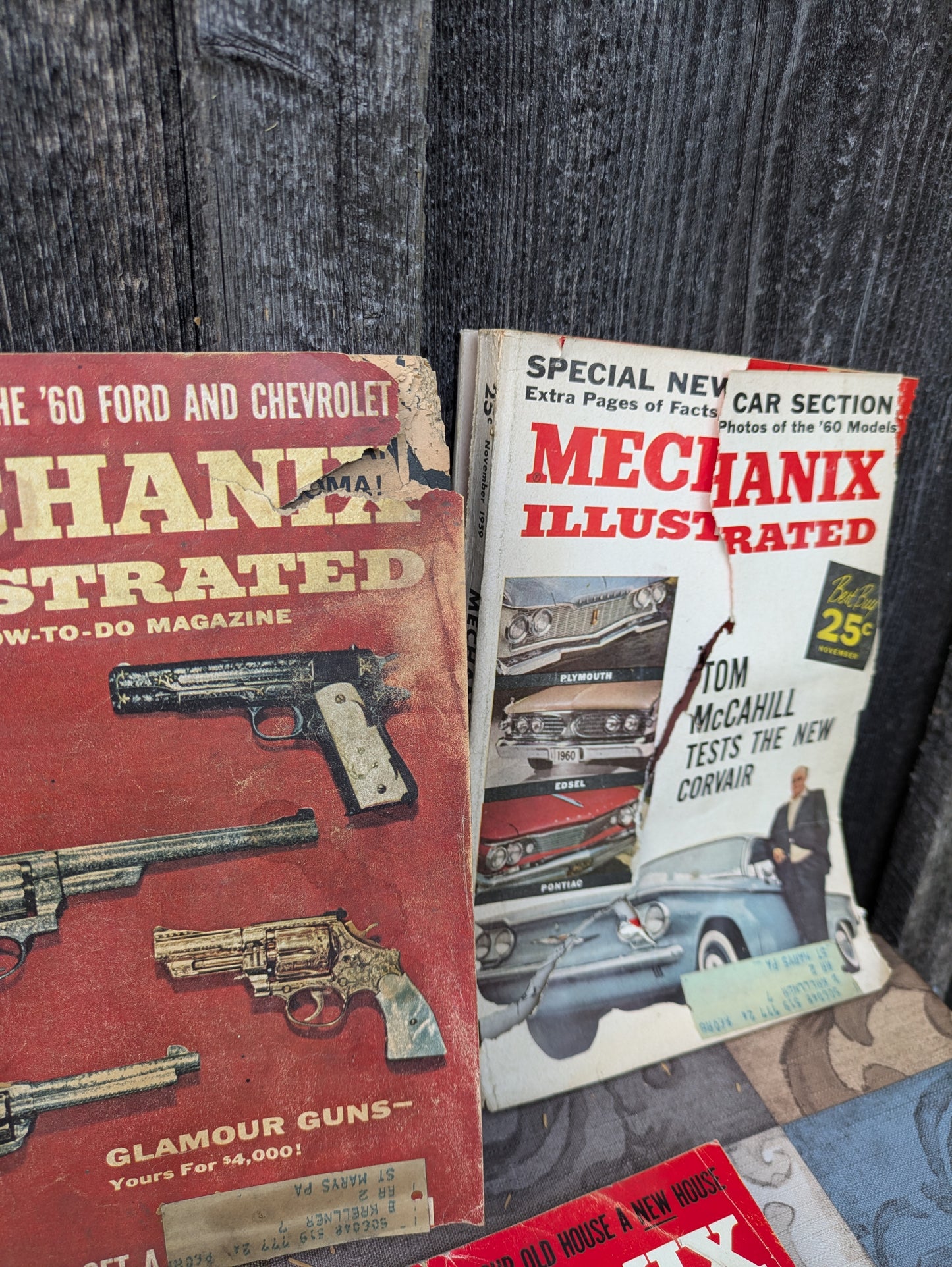 Mechanix Illustrated Magazines 1959 Full Year Set of 12