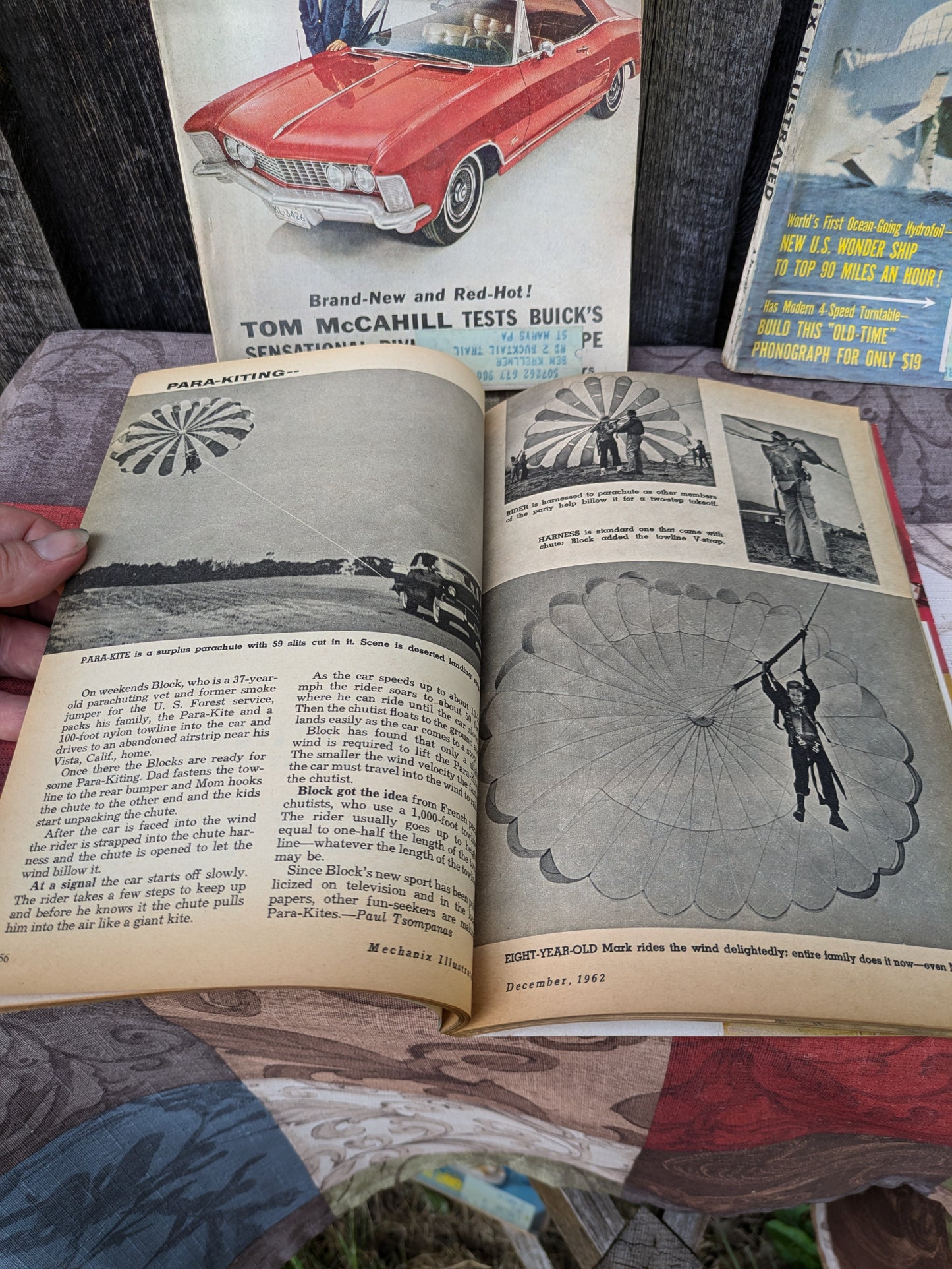 Set of 12 Mechanix Illustrated 1962 Full Year