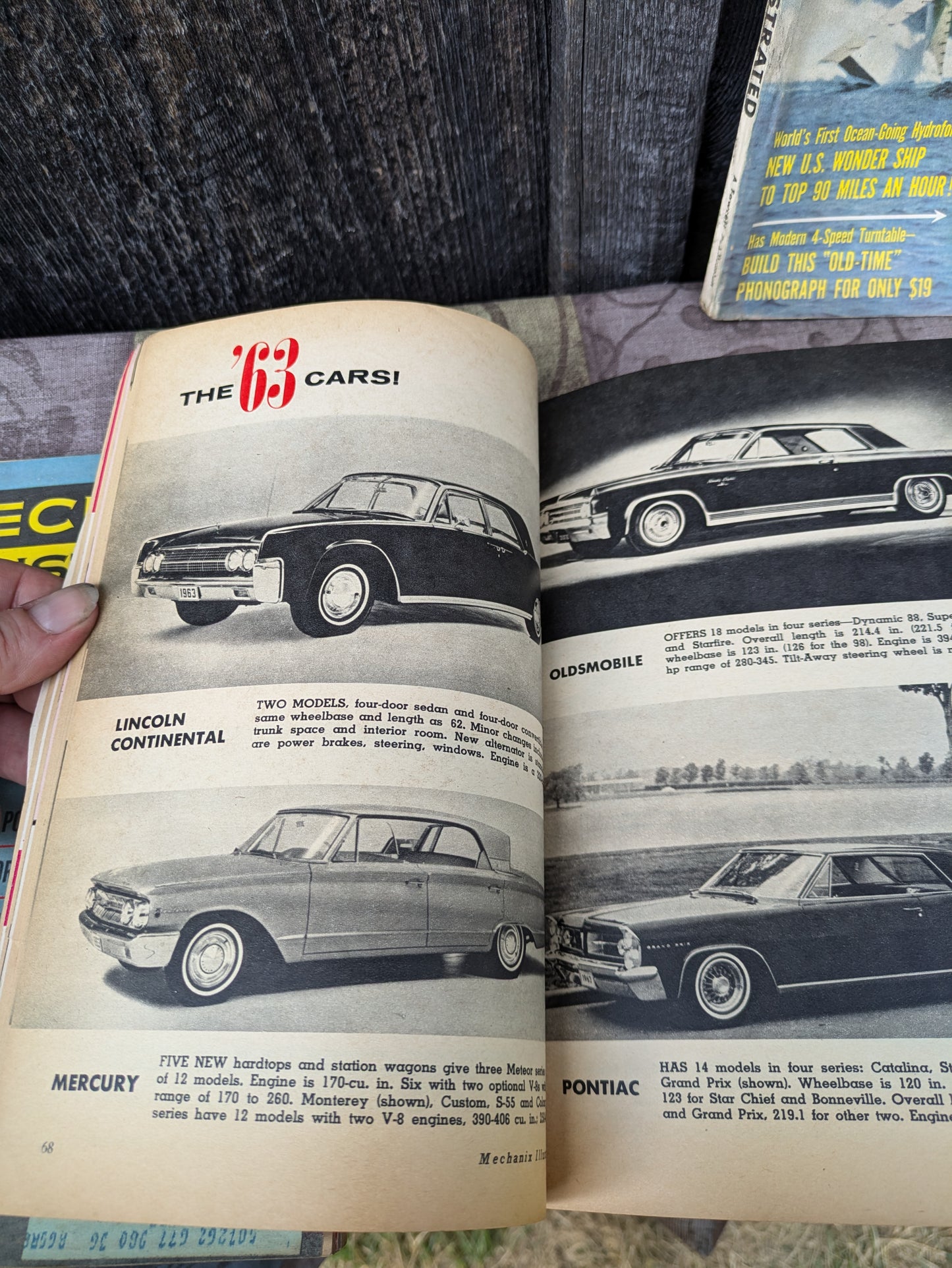 Set of 12 Mechanix Illustrated 1962 Full Year
