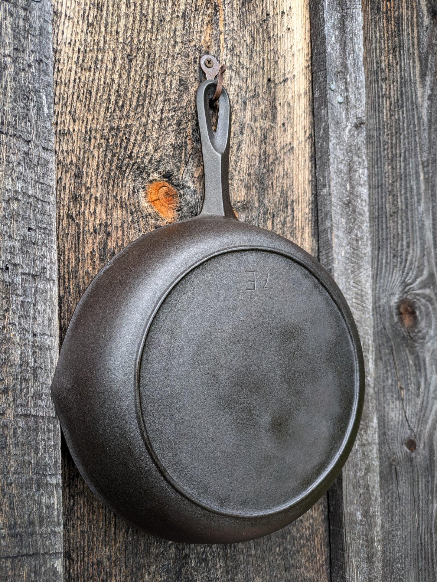 Vintage BSR Red Mountain #7 Cast Iron Skillet