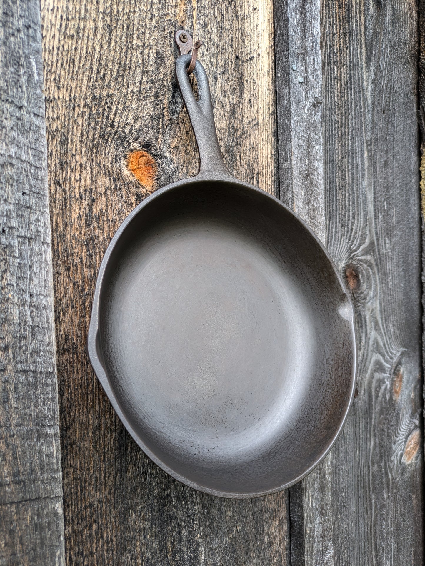 Vintage BSR Red Mountain #7 Cast Iron Skillet