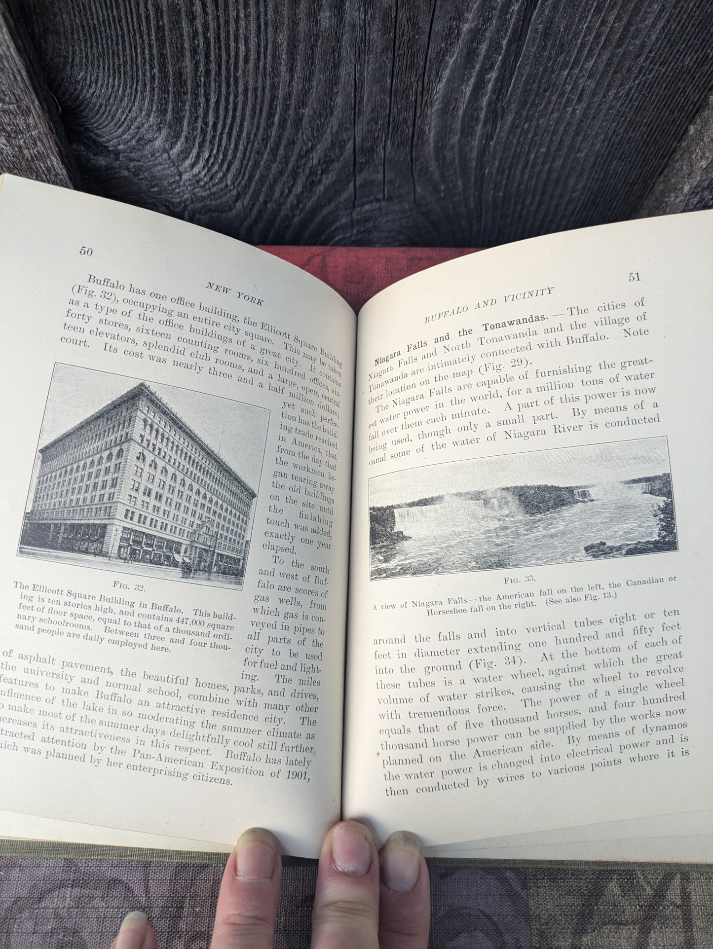 Antique 1901 Tarr & McMurray's Geographies, New York Supplementary Volume.