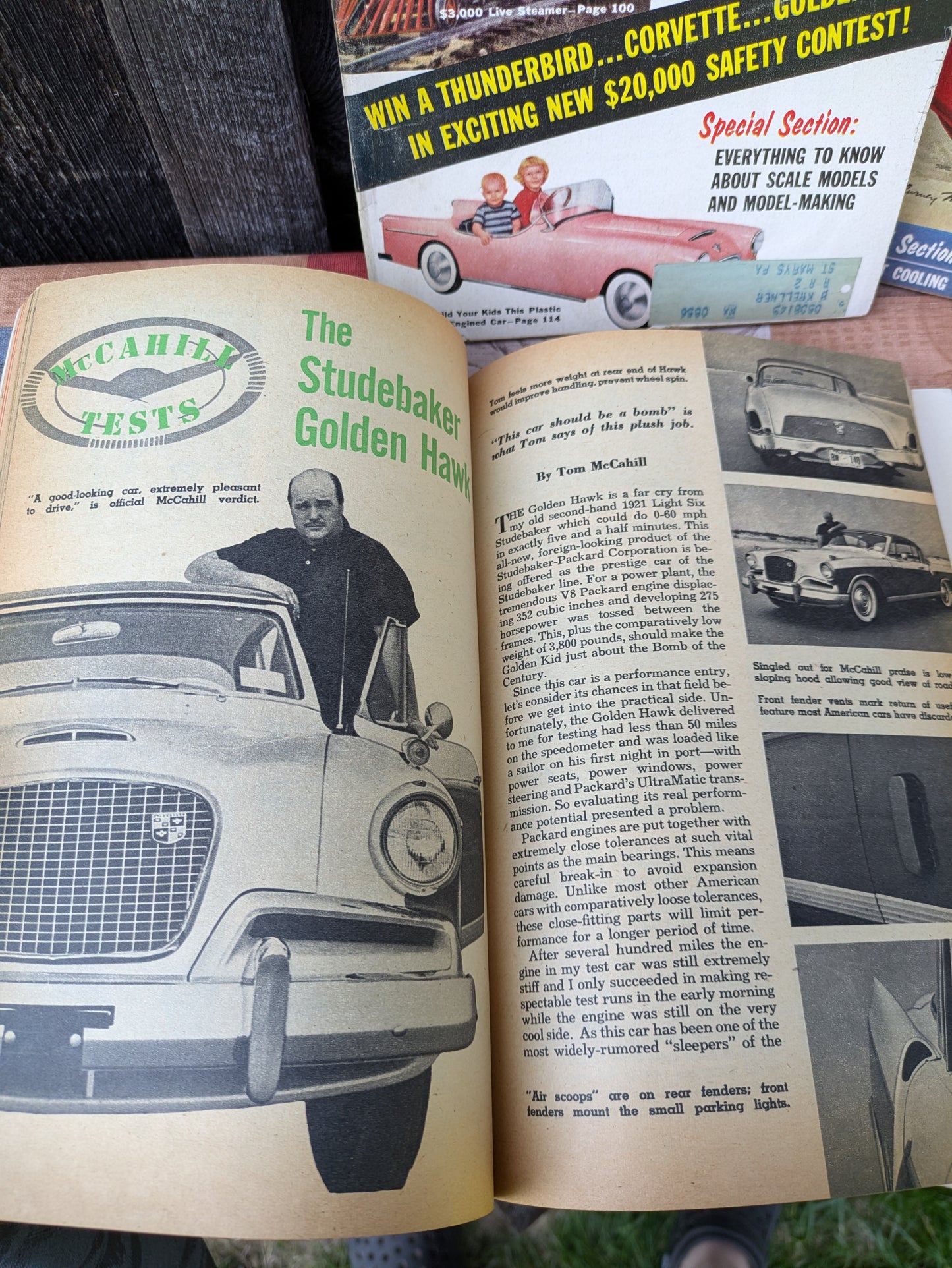 Set of 11 Vintage Mechanix Illustrated Magazines from 1956
