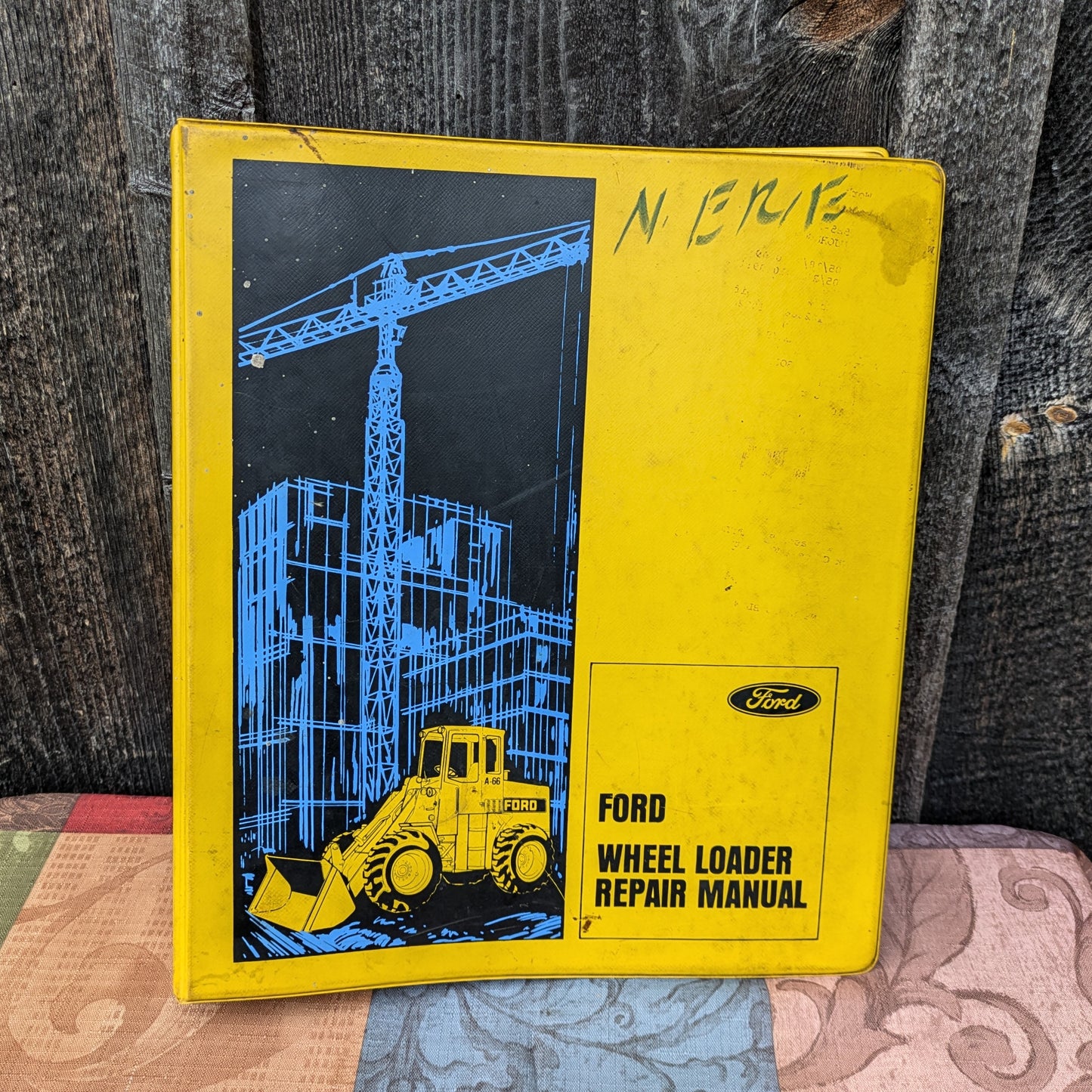 Ford Tractor Wheel Loader Professional Shop Repair Manual A-62, A-64, & A-66