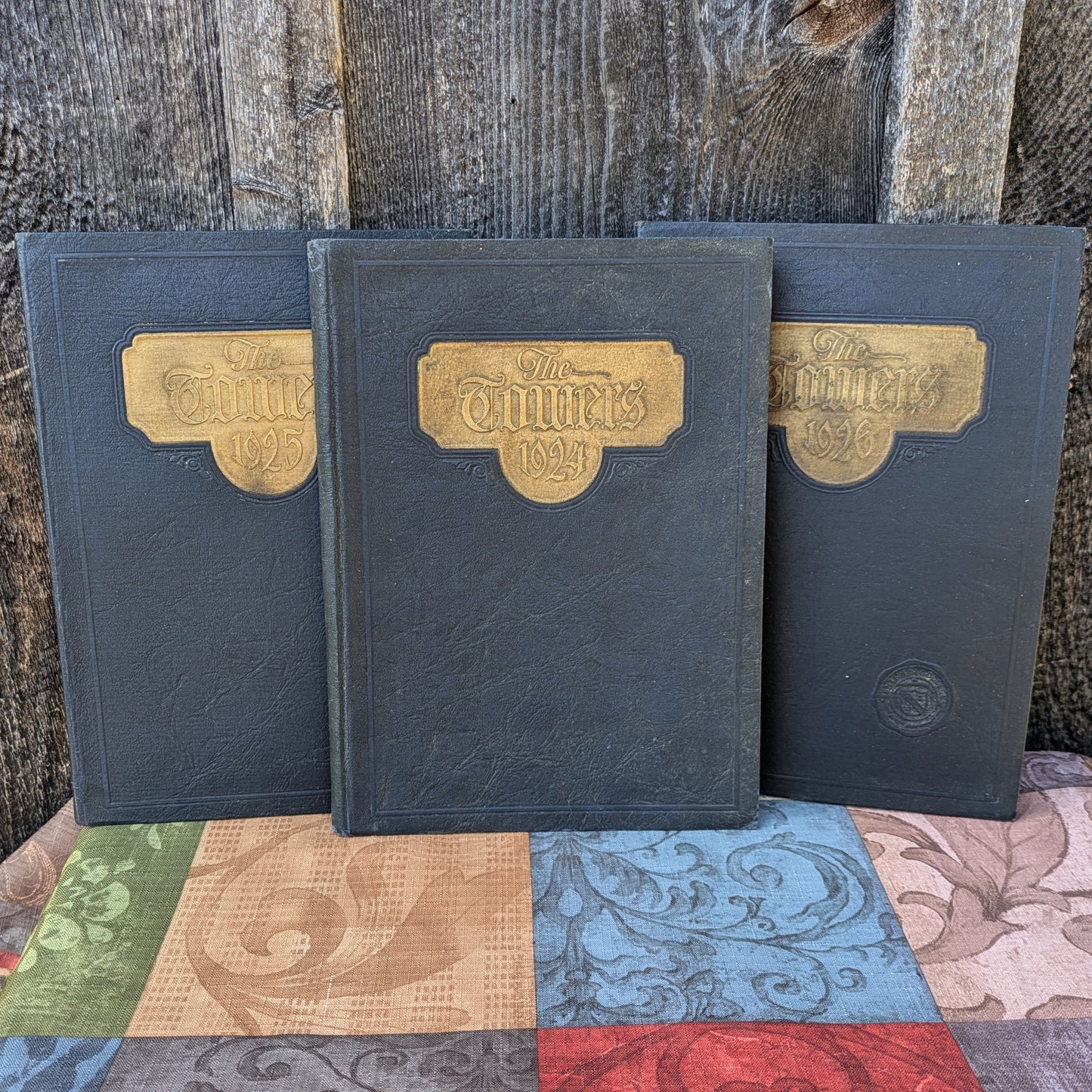 Set of 3 Vintage Antioch College Yearbooks The Towers 1924, 1925 & 1926