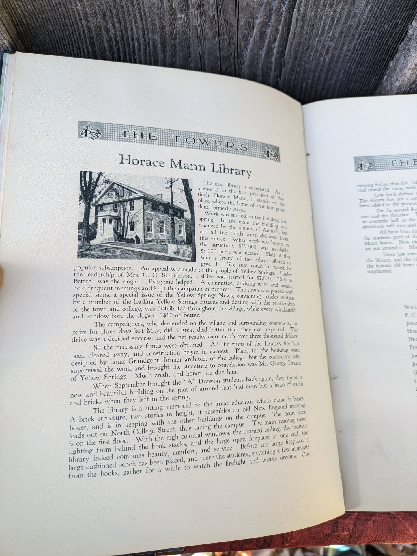 Set of 3 Vintage Antioch College Yearbooks The Towers 1924, 1925 & 1926