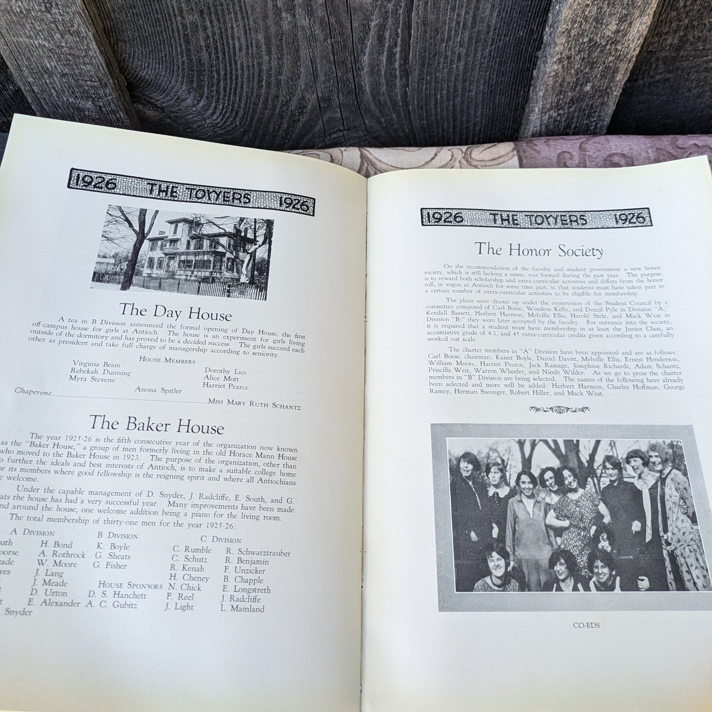 Set of 3 Vintage Antioch College Yearbooks The Towers 1924, 1925 & 1926