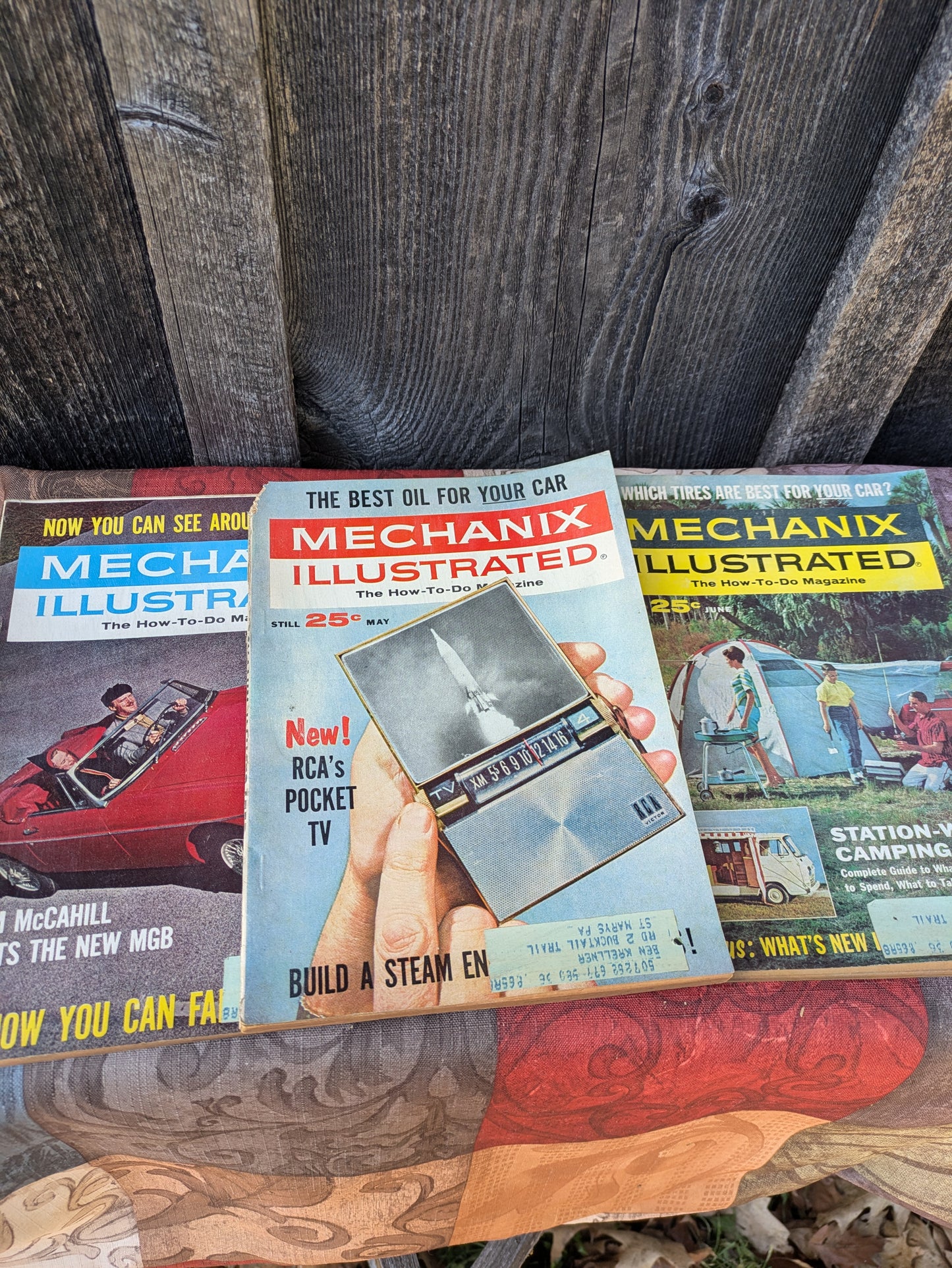 Set of 11 Vintage Mechanix Illustrated Magazines from 1963