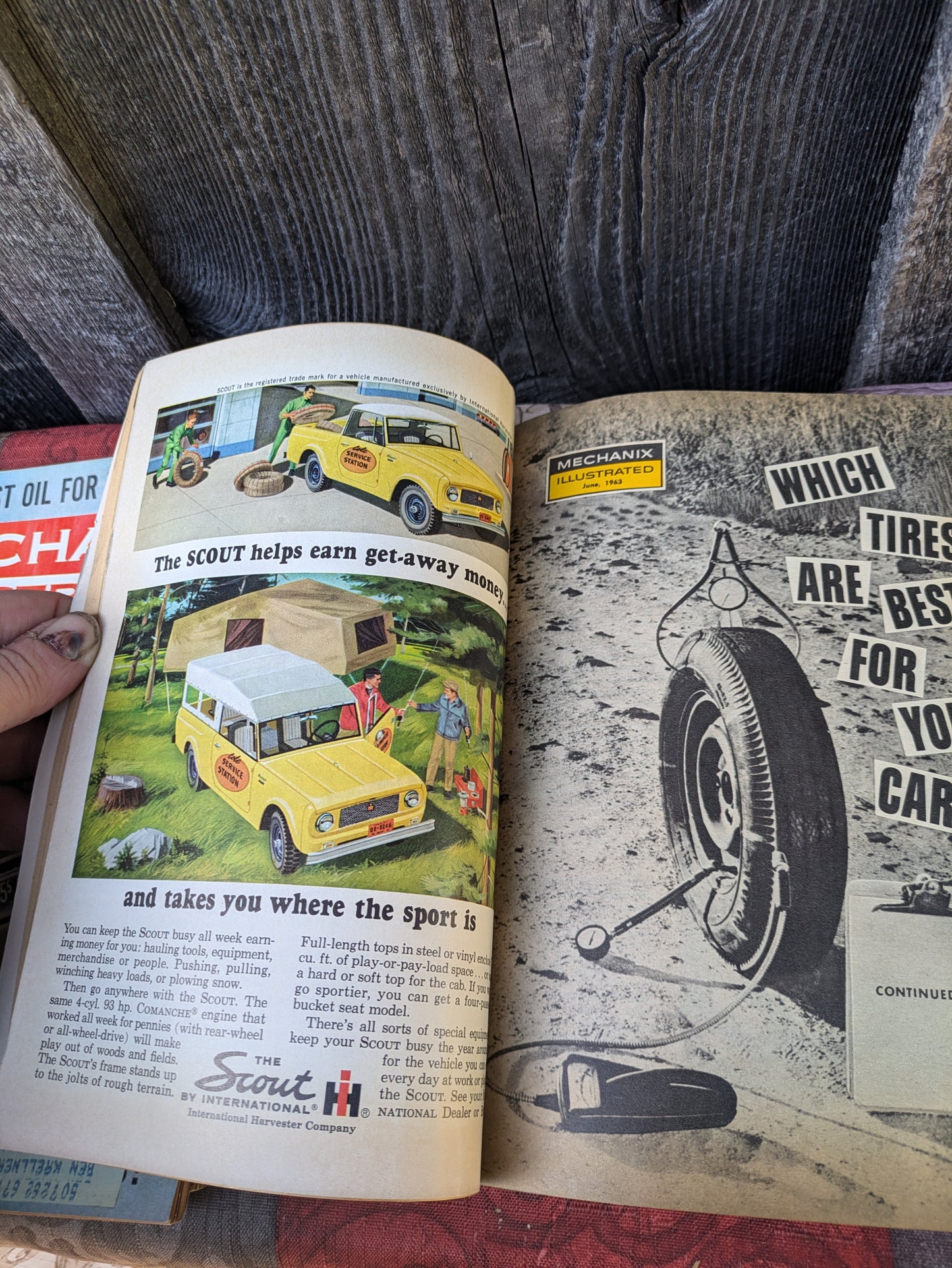 Set of 11 Vintage Mechanix Illustrated Magazines from 1963
