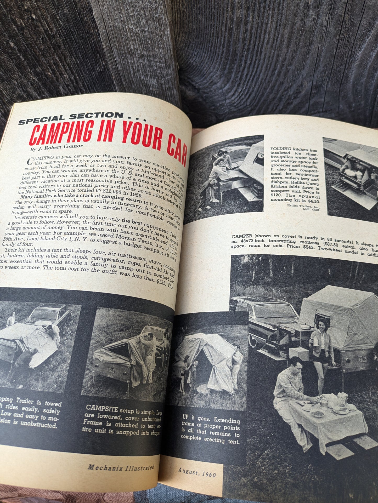 Set of 11 Vintage 1960 Mechanix Illustrated Magazines- Cars, DIY Projects and More