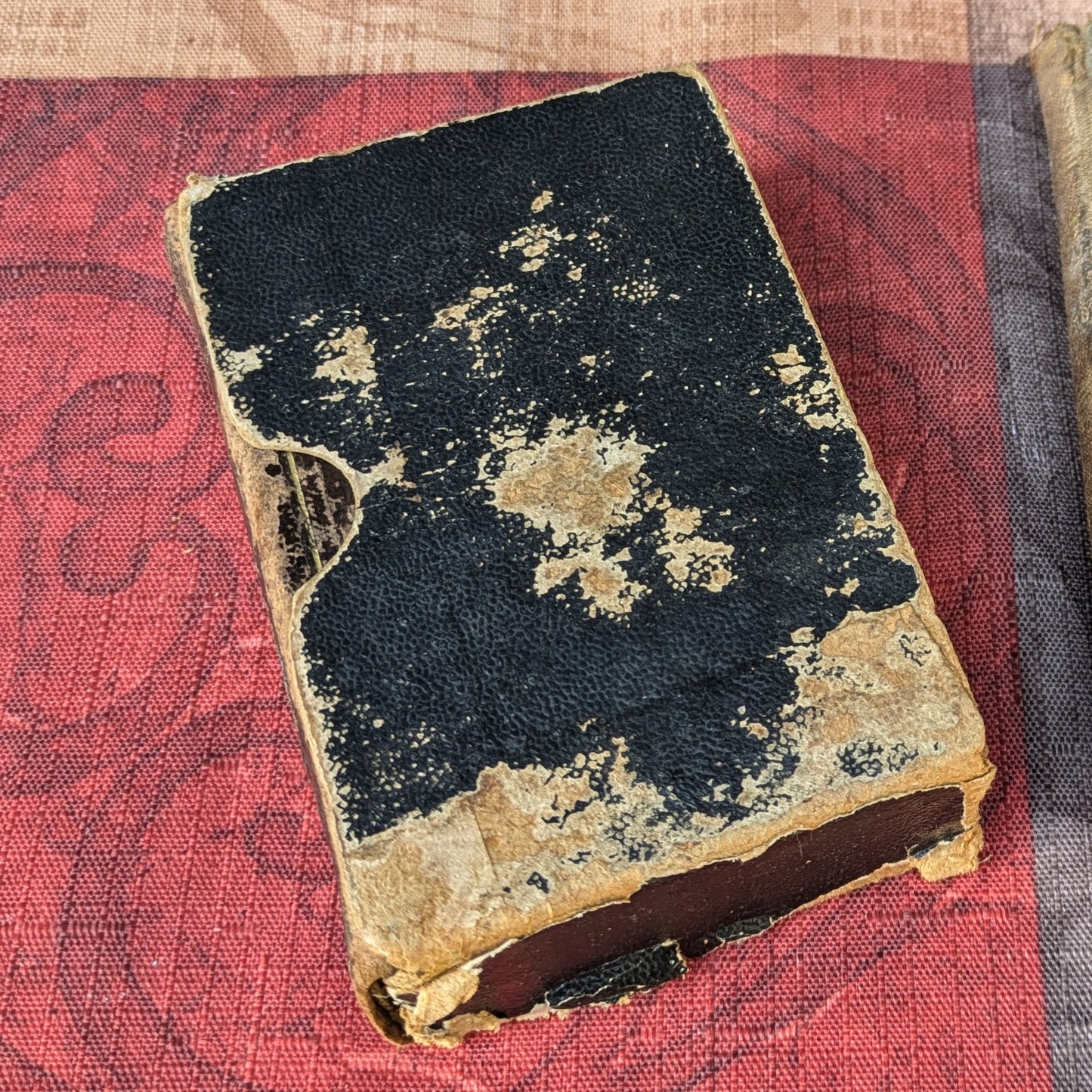Antique 1863 Swedish Psalm book, Svenska Psalm-boken af Konungen Gillad och Stadfästad