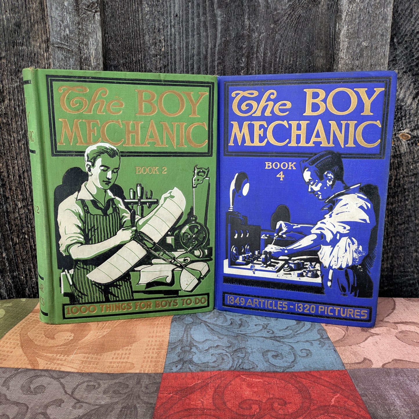 The Boy Mechanic, Volumes 2 & 4, by Popular Mechanics from 1915