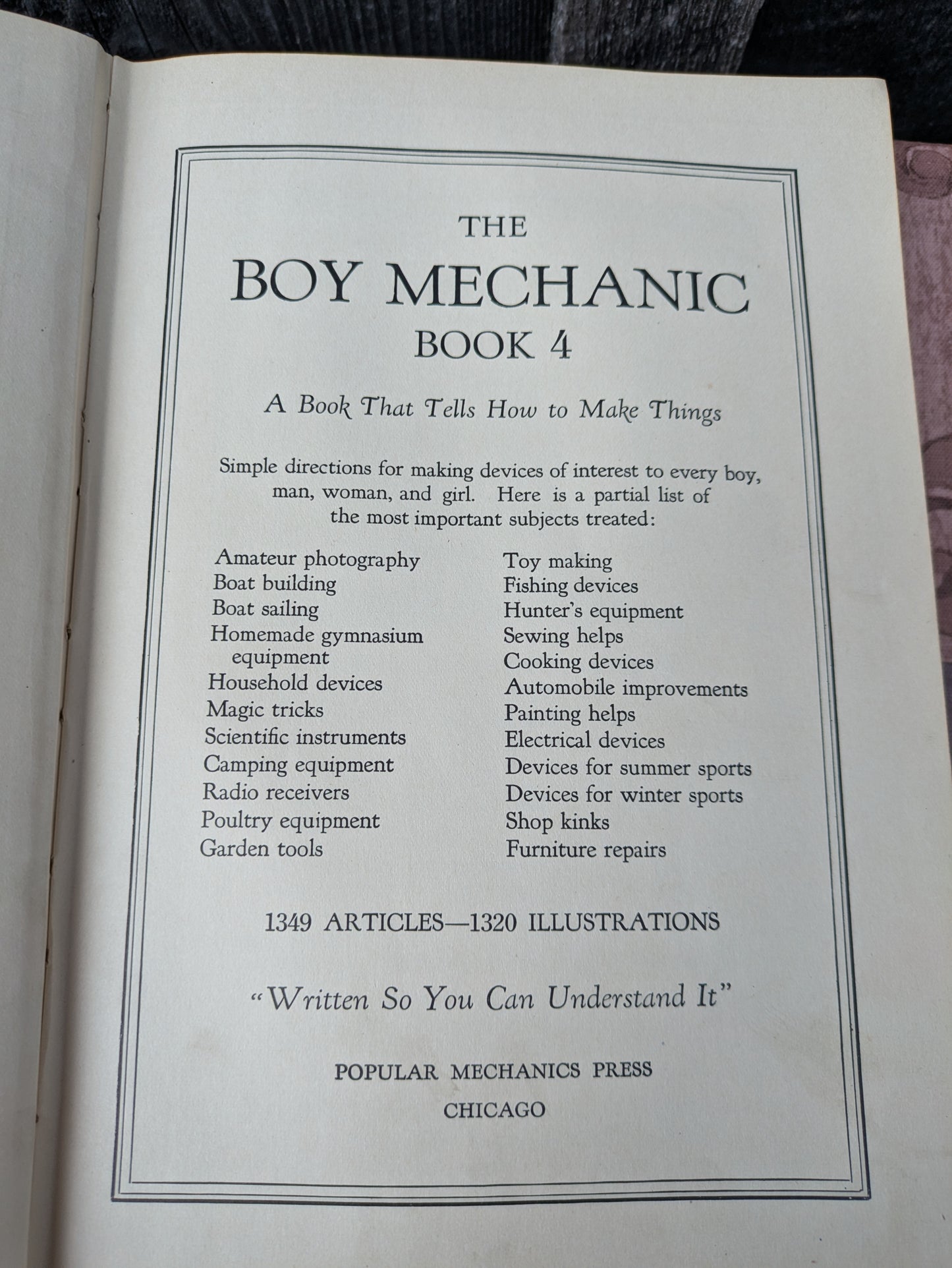 The Boy Mechanic, Volumes 2 & 4, by Popular Mechanics from 1915