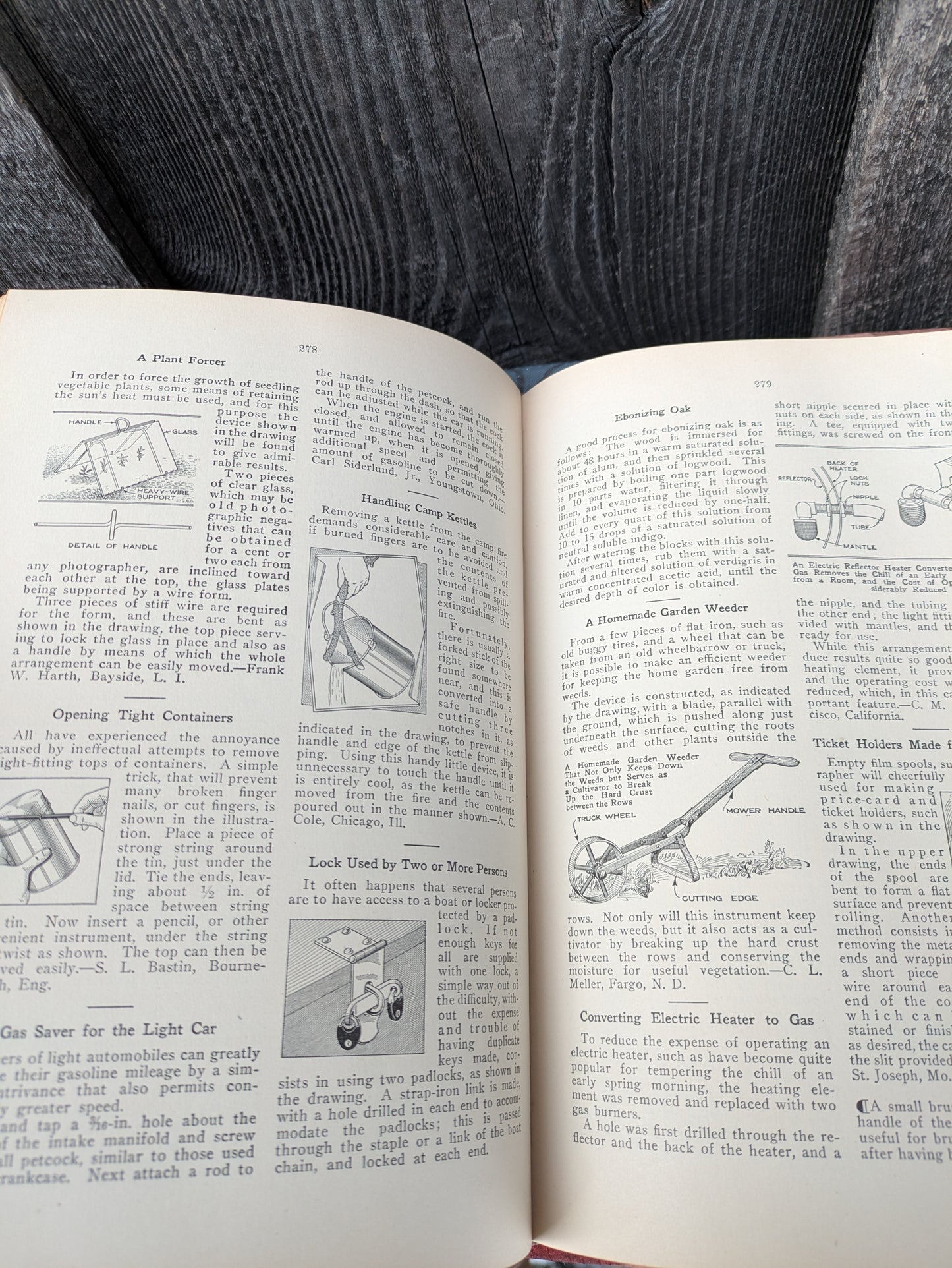 The Boy Mechanic, Volumes 2 & 4, by Popular Mechanics from 1915