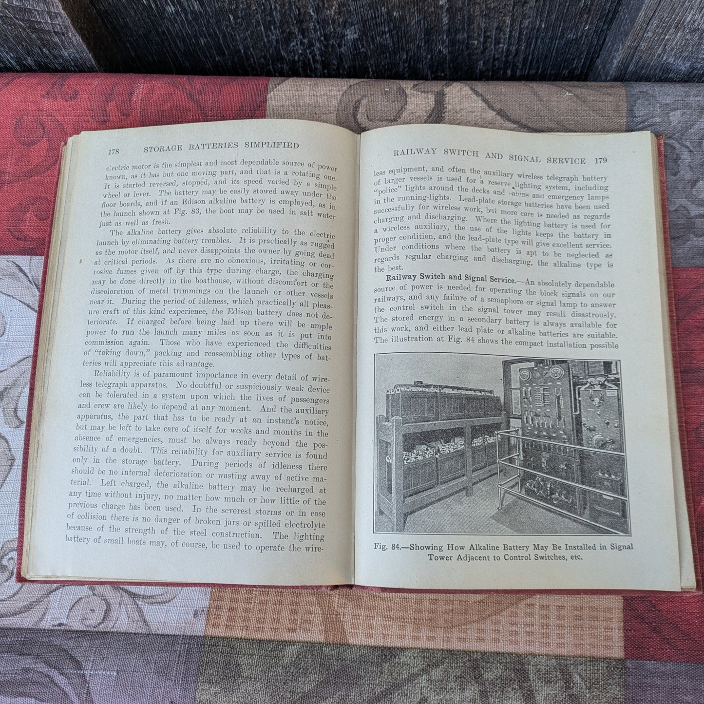 1921 First Edition Storage Batteries Simplified by Victor Pagé
