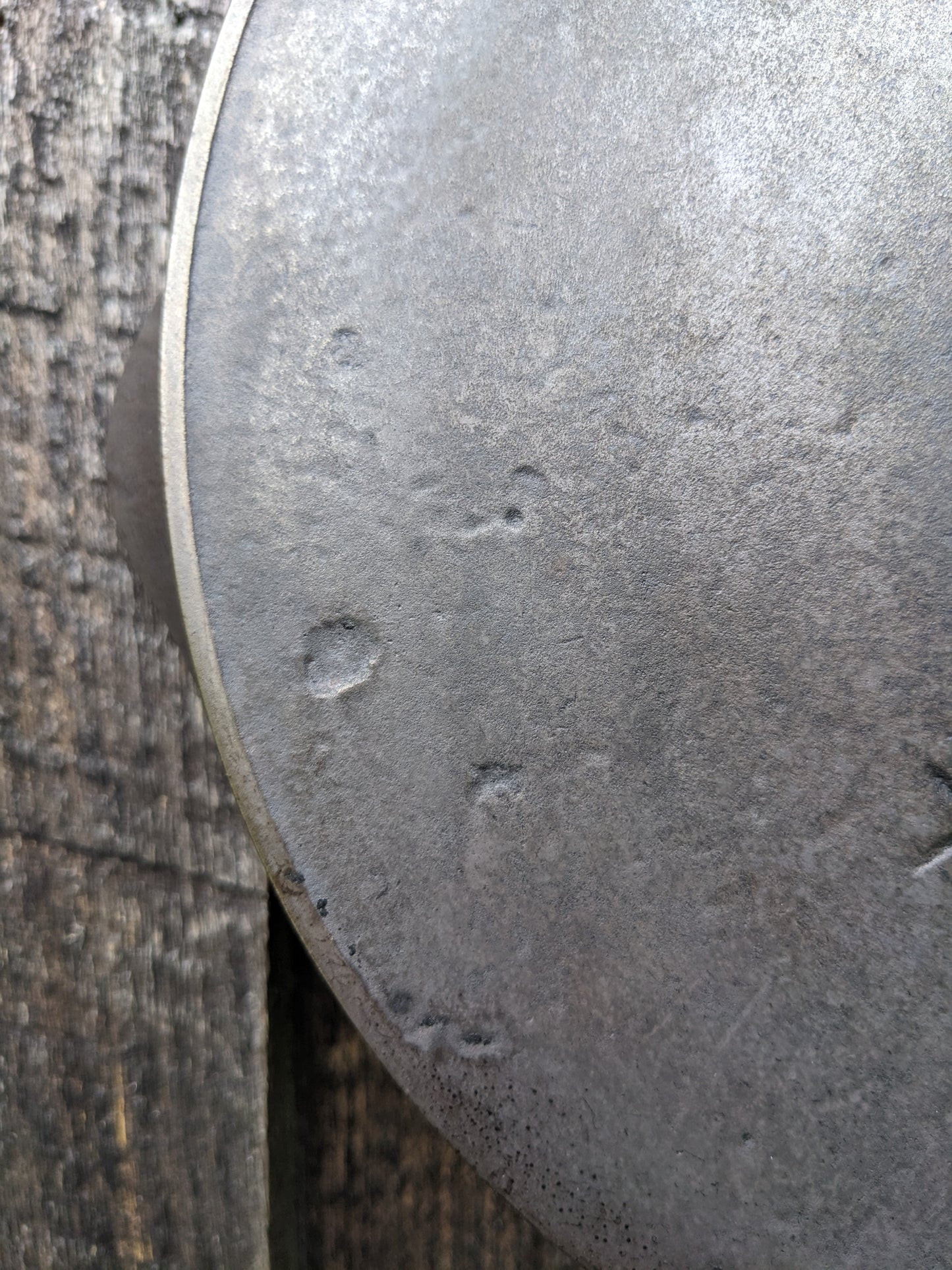 Wapak Early Logo #9 H 710 Cast Iron Skillet