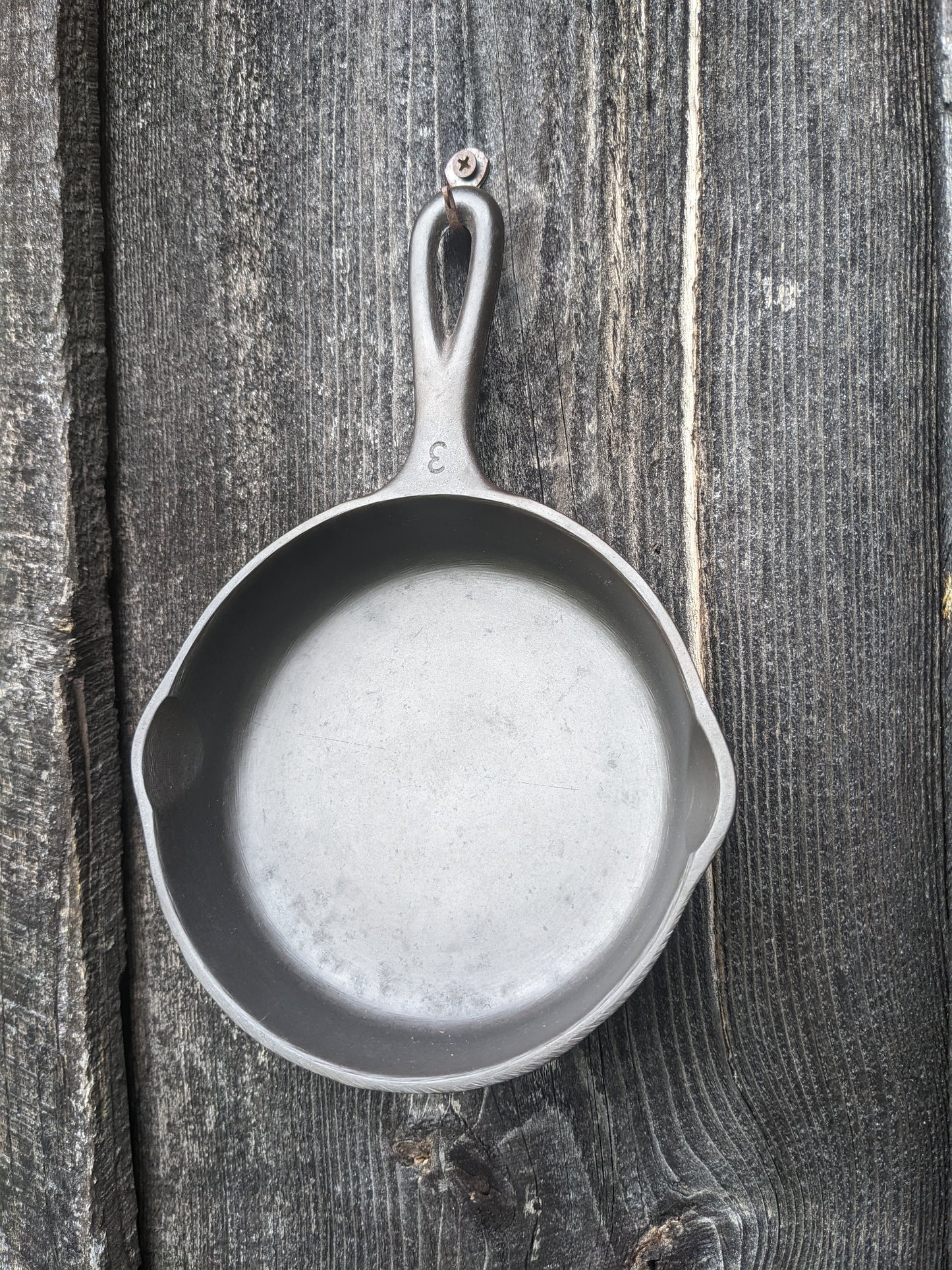 Set of 3 Vintage Wagner Ware Cast Iron Skillets- #3, #6, #8
