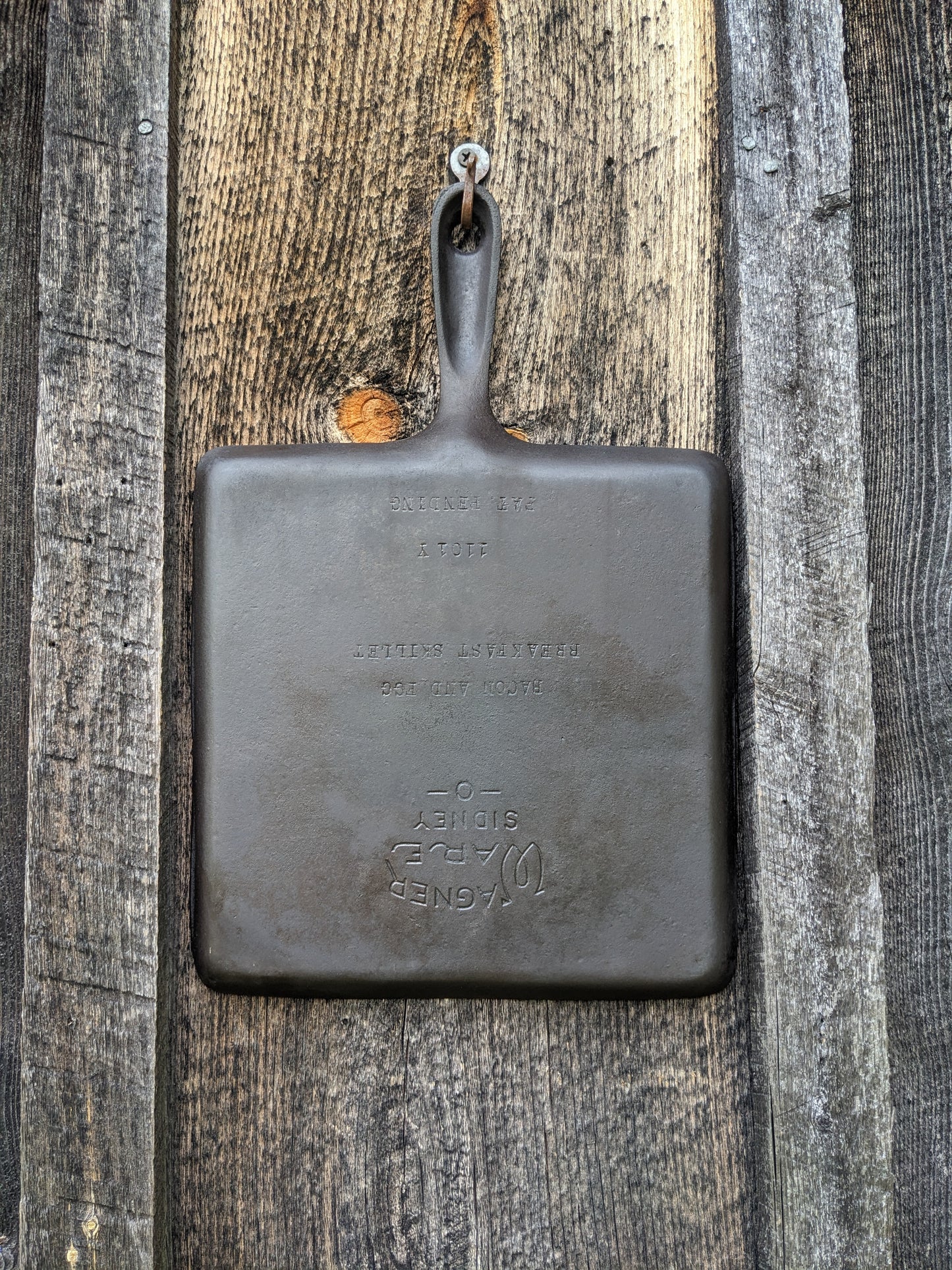 Vintage Wagner Ware Bacon and Egg Breakfast Skillet