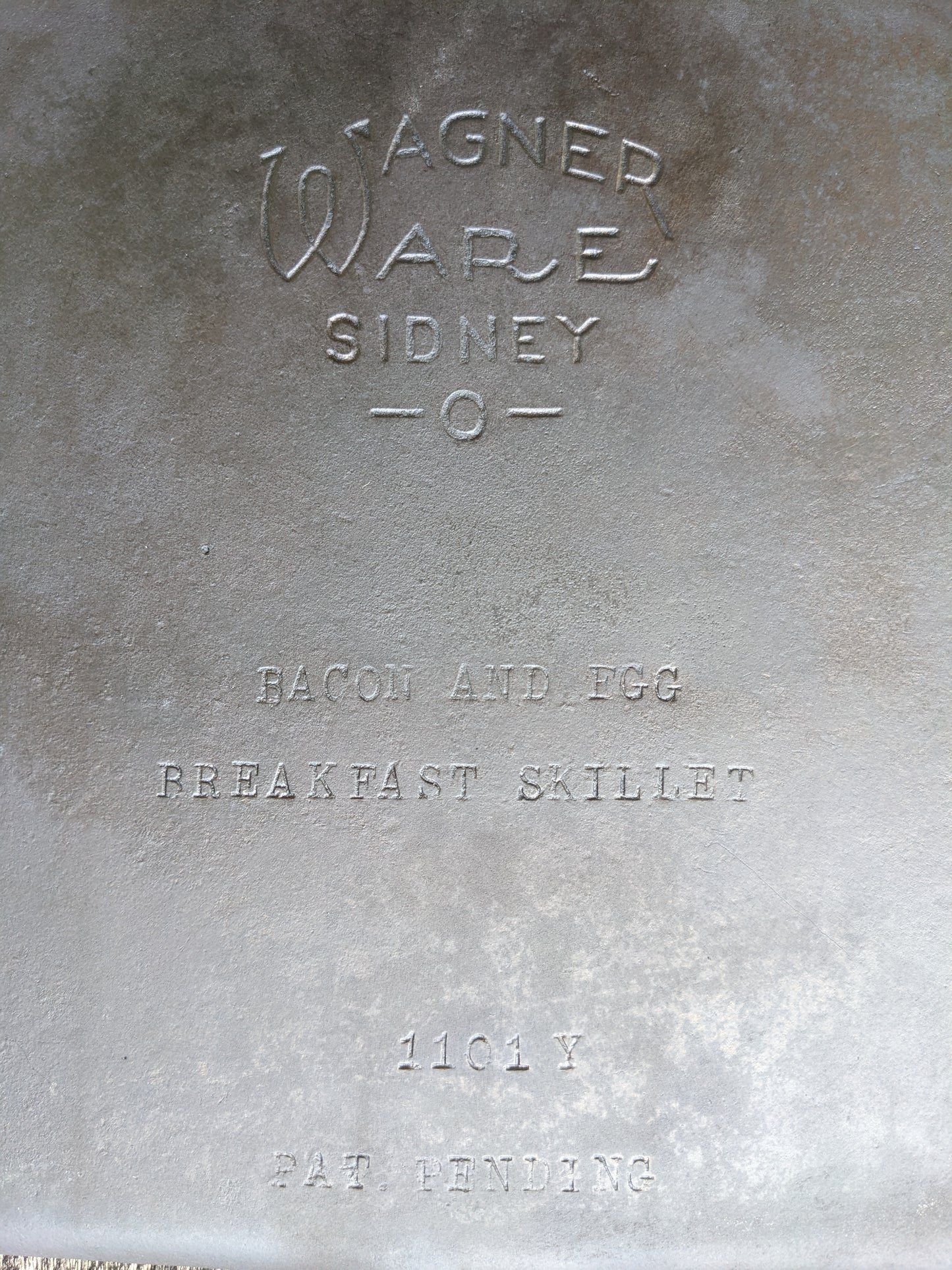 Vintage Wagner Ware Bacon and Egg Breakfast Skillet