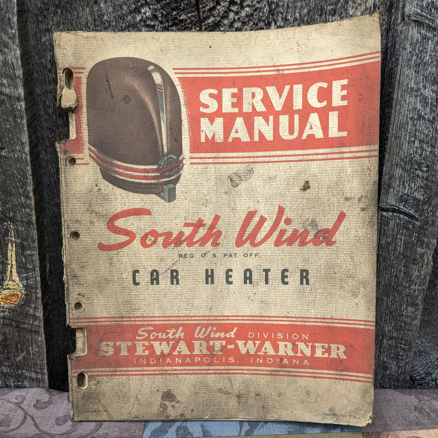 Vintage South Wind Car Heater Service Manual