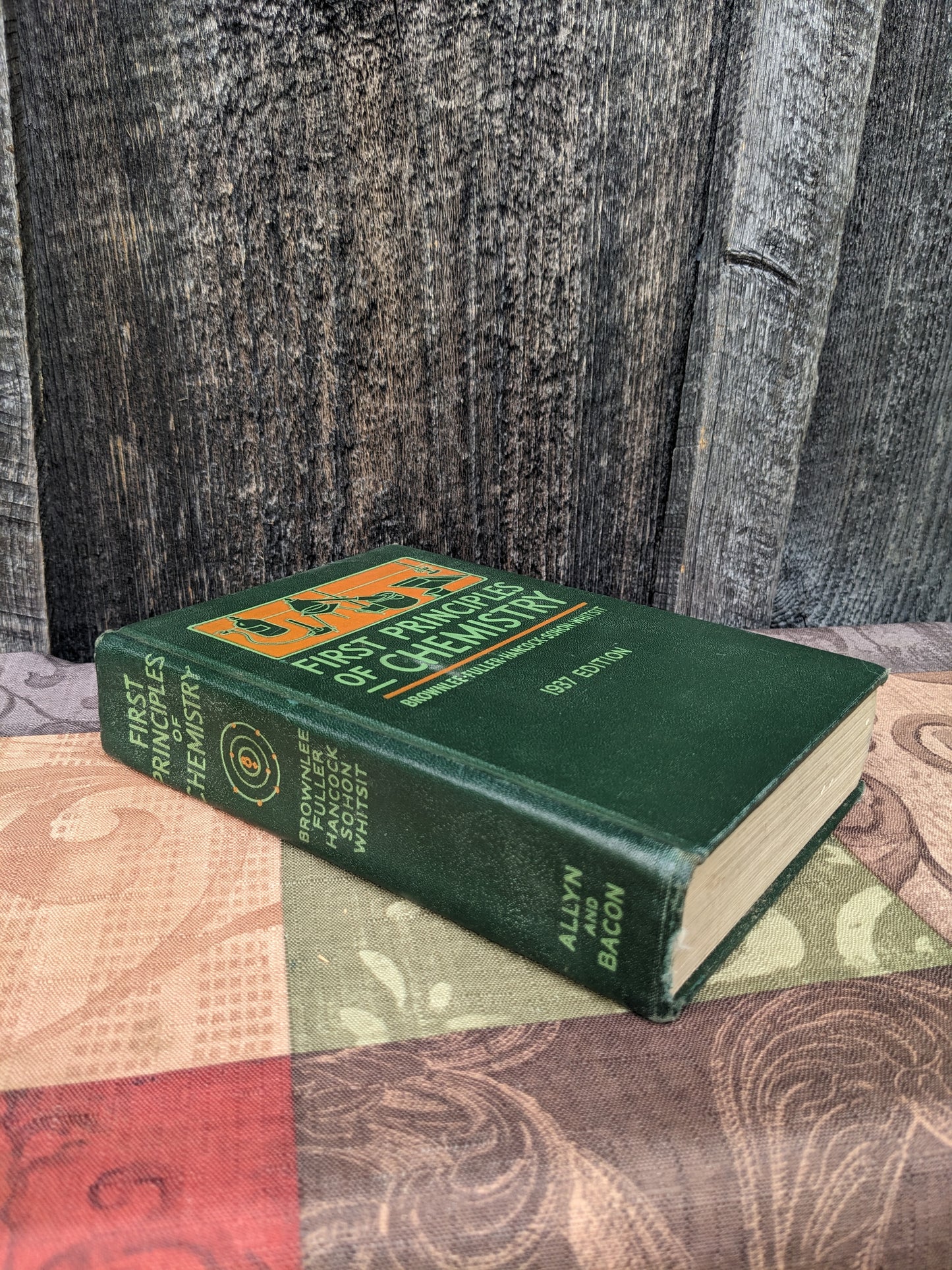 Vintage Copy First Principles of Chemistry, 1937 edition, illustrated