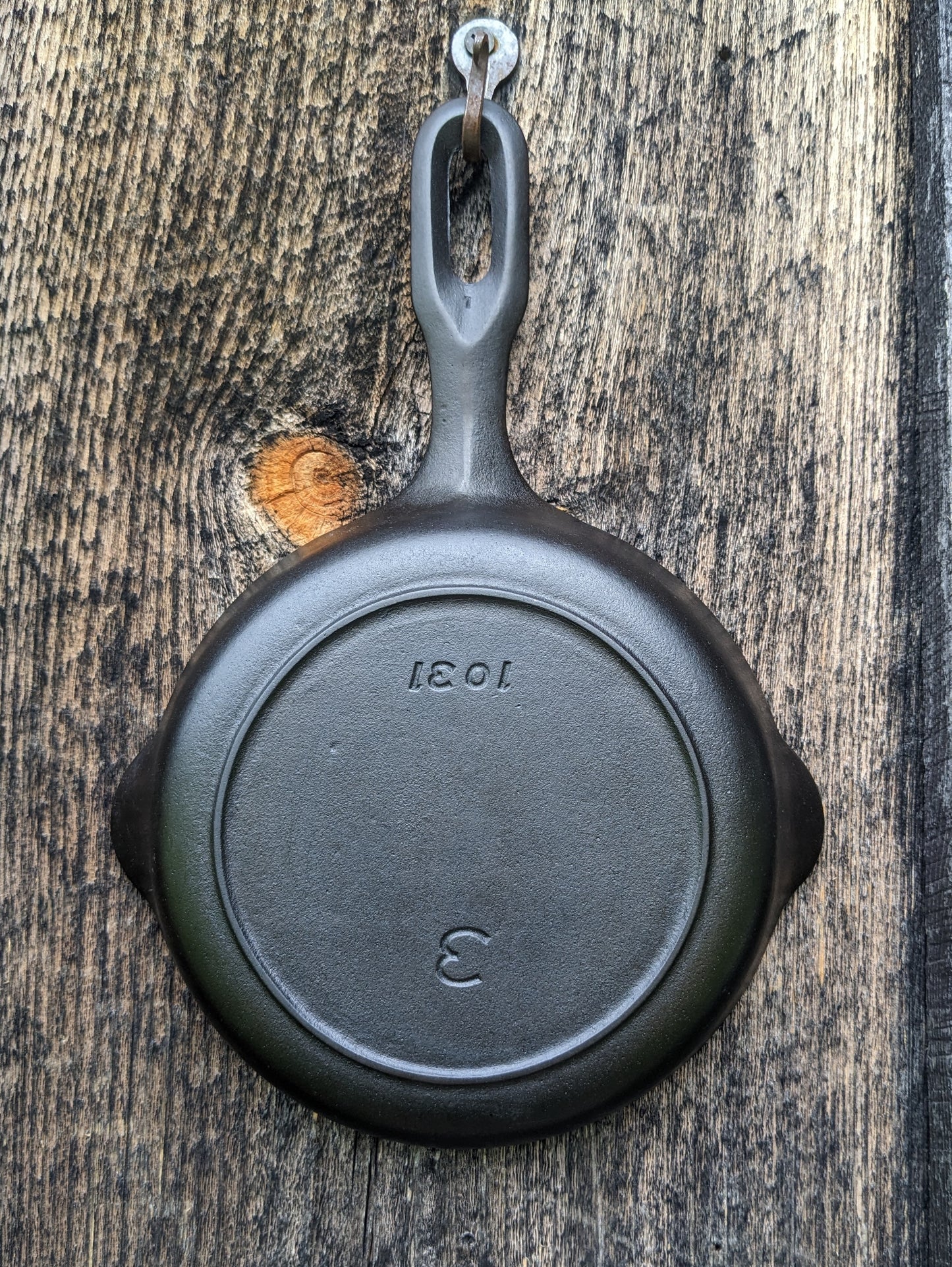 Griswold Iron Mountain #3 Cast Iron Skillet